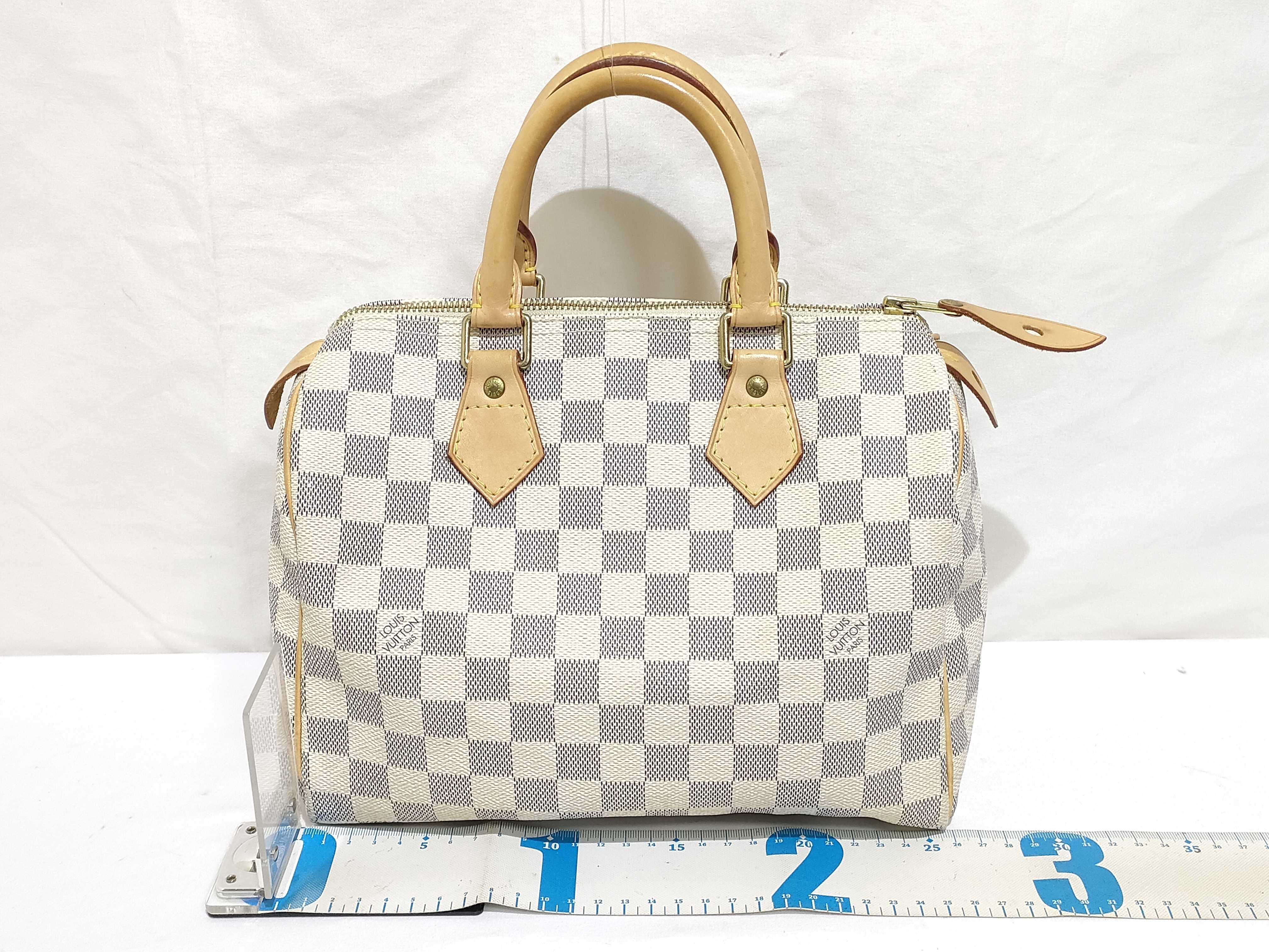 Damier Azur Speedy 25 N41534 SP1027 Handbag — view 2