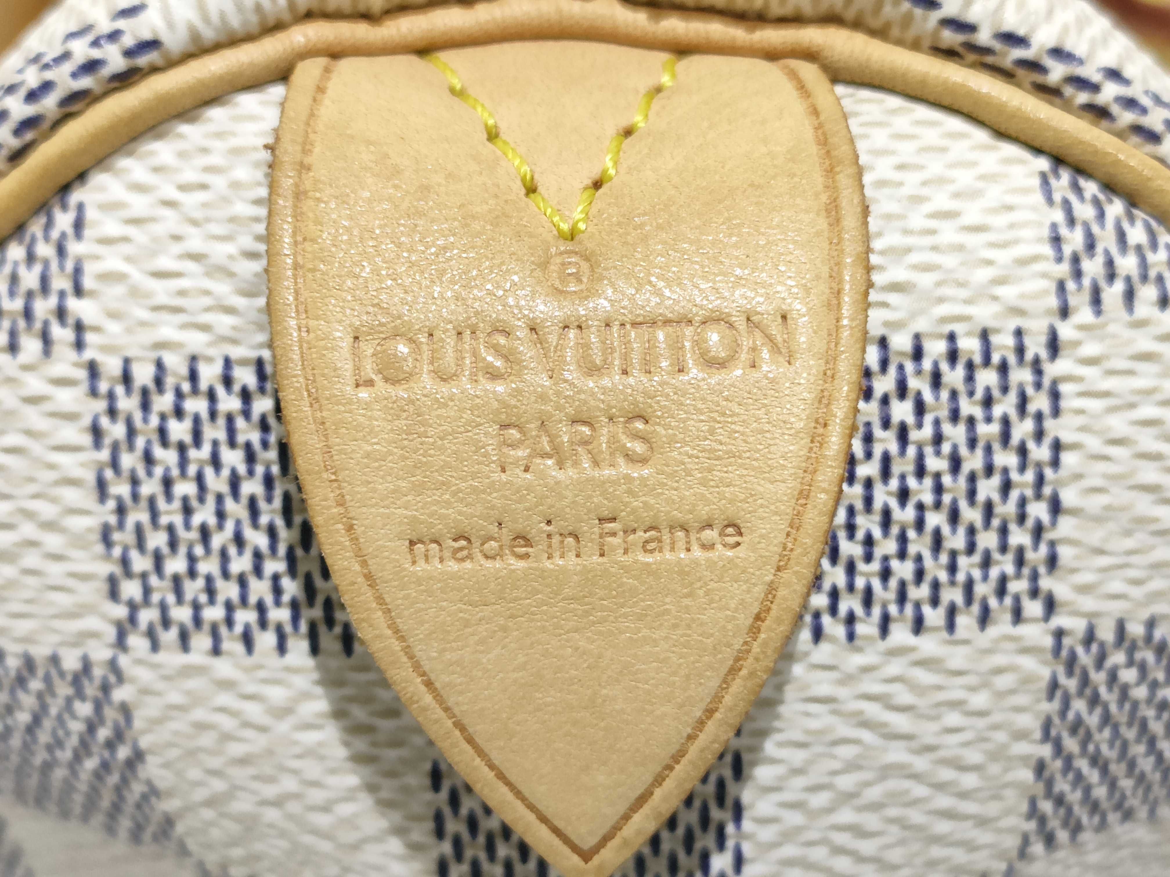 Damier Azur Speedy 25 N41534 SP1027 Handbag — view 12