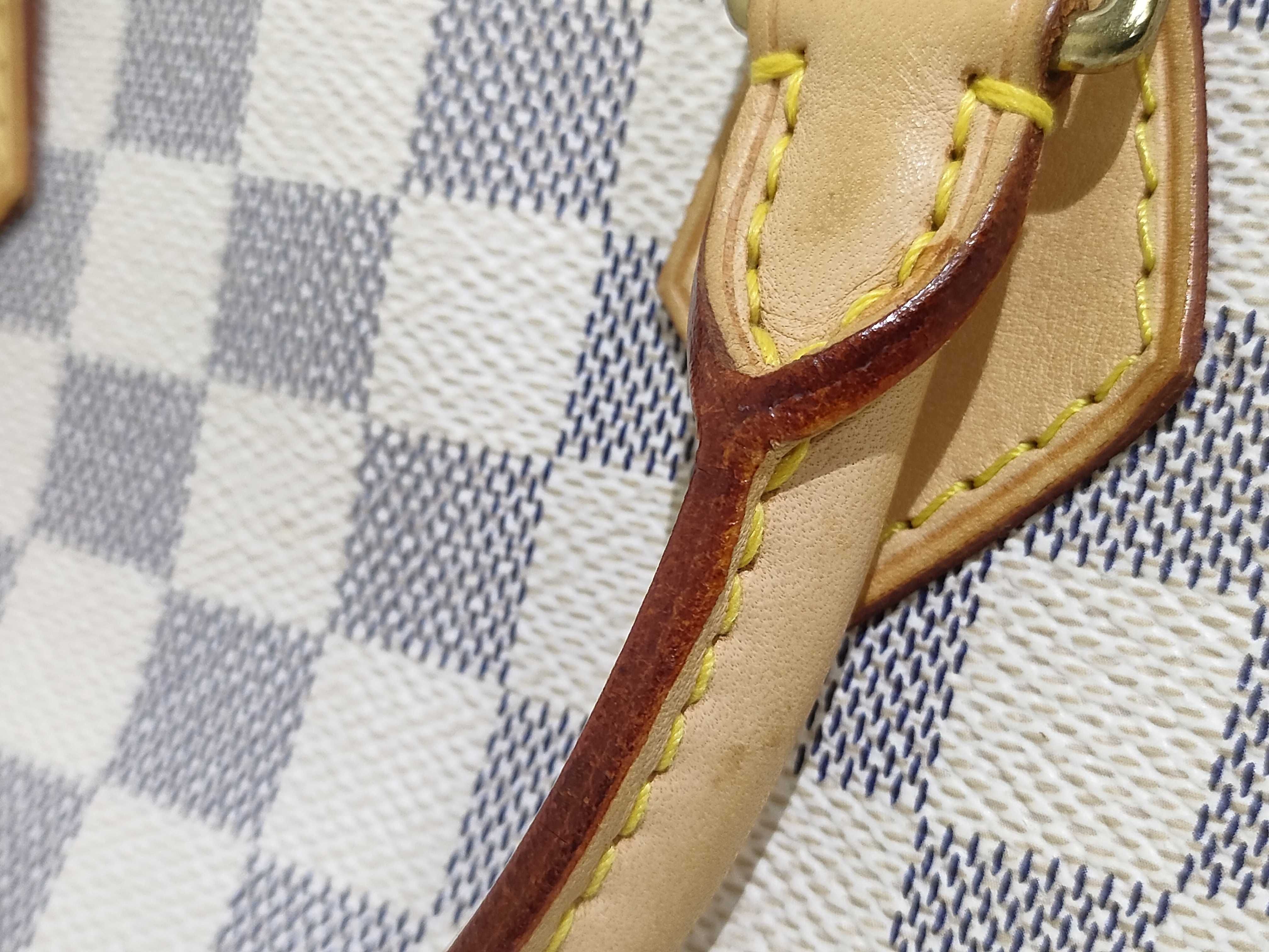 Damier Azur Speedy 25 N41534 SP1027 Handbag — view 14