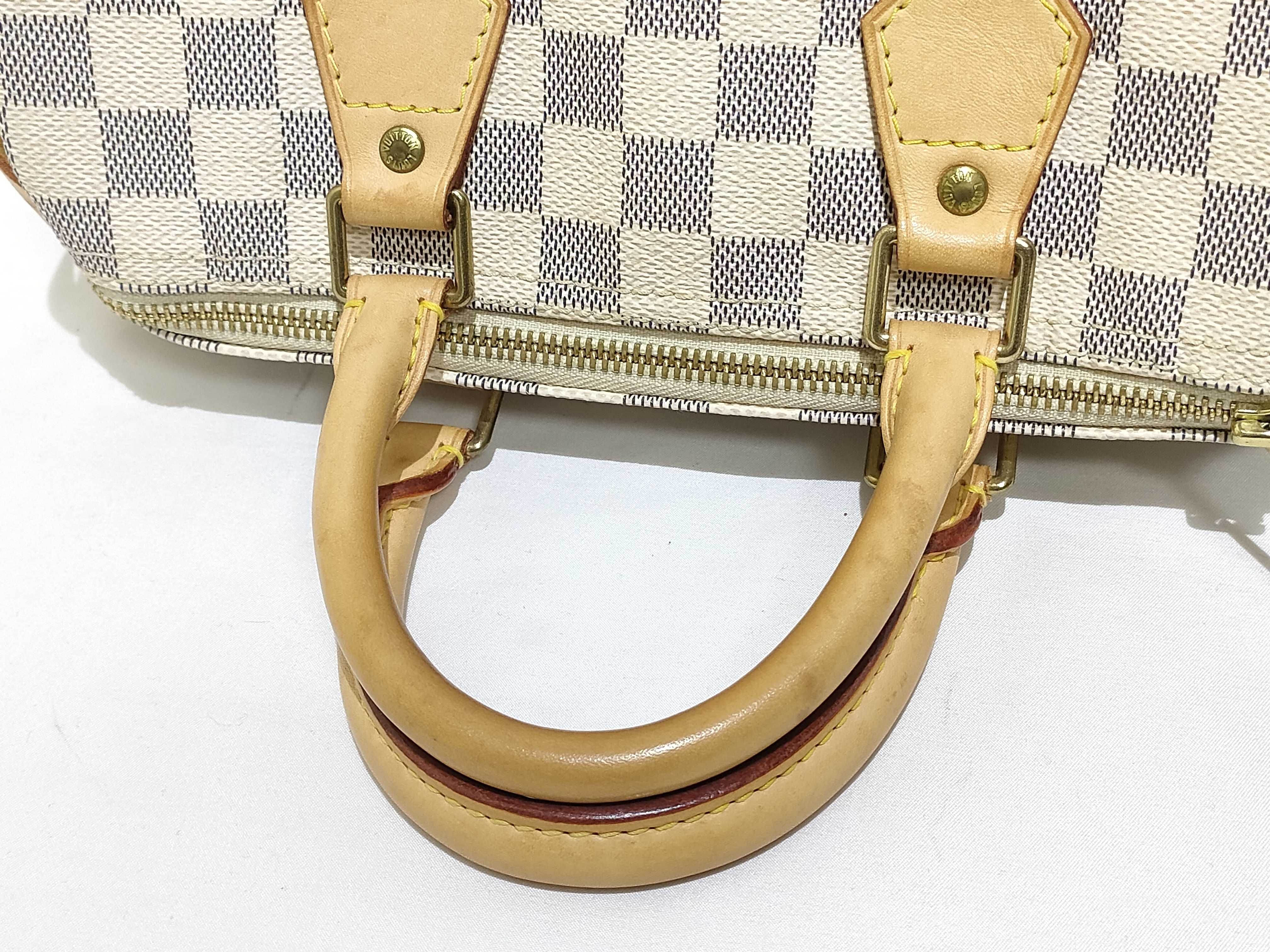 Damier Azur Speedy 25 N41534 SP1027 Handbag — view 3