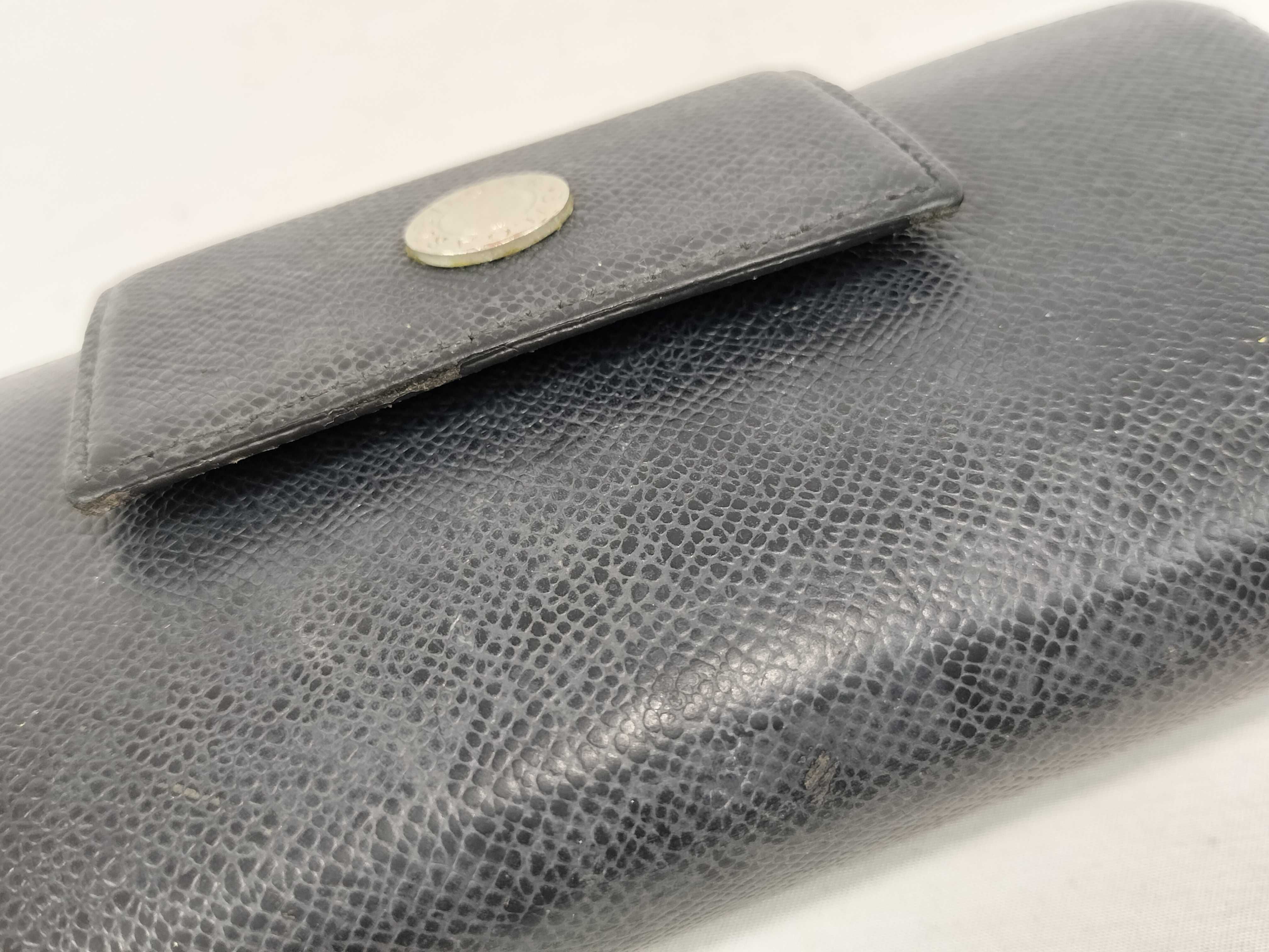 Leather Tri-fold Long Wallet — view 15
