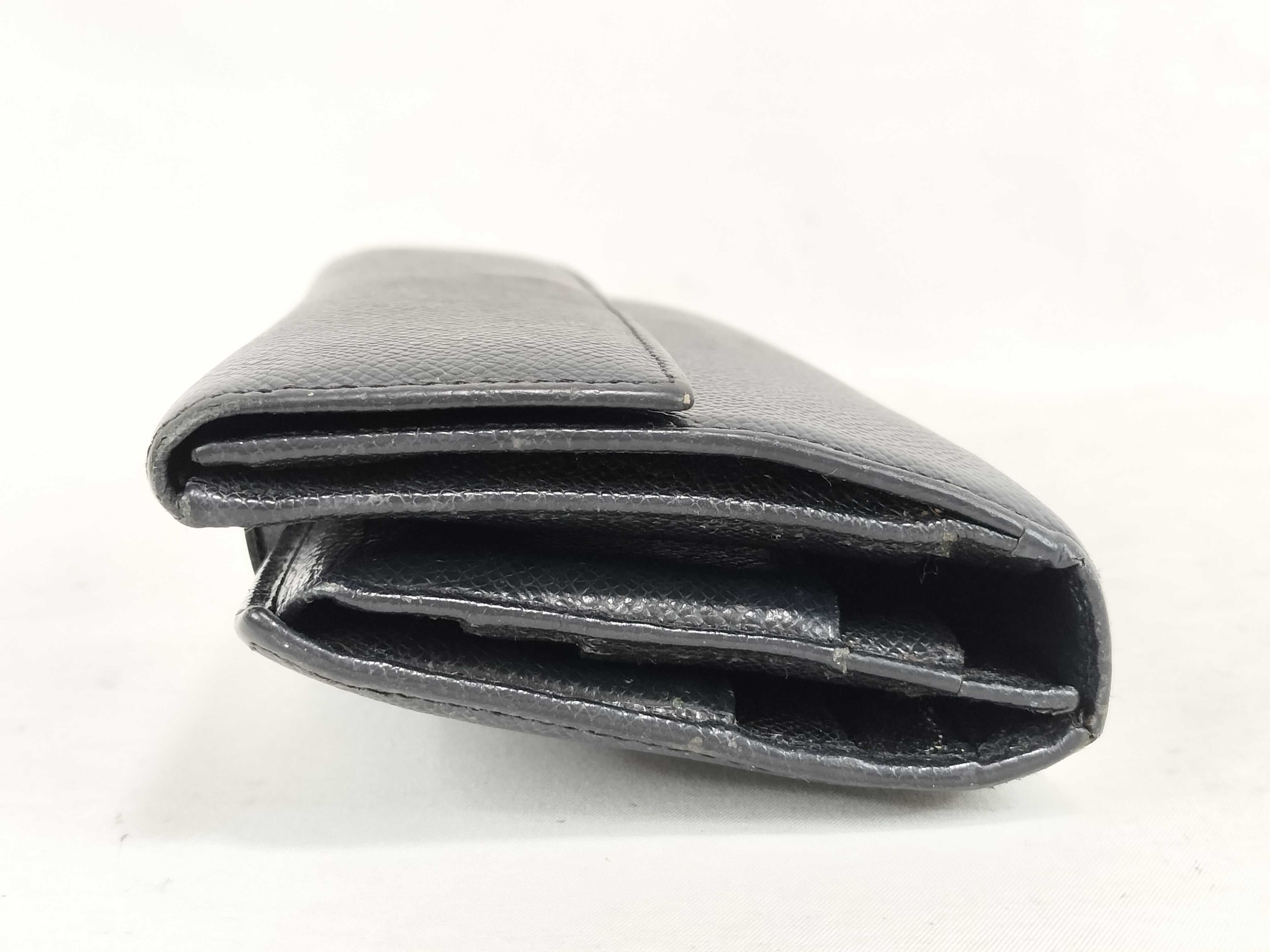 Leather Tri-fold Long Wallet — view 5