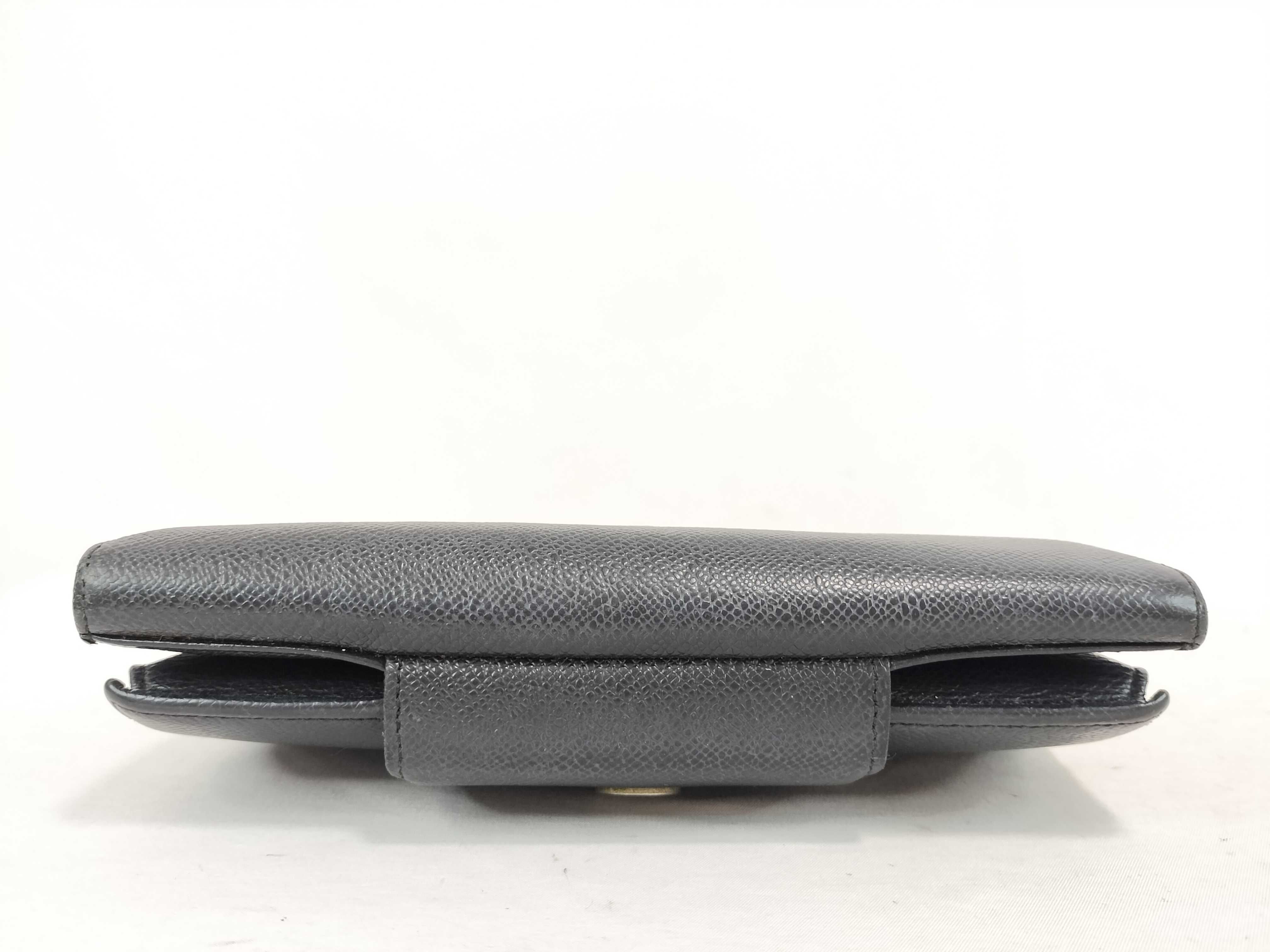 Leather Tri-fold Long Wallet — view 6
