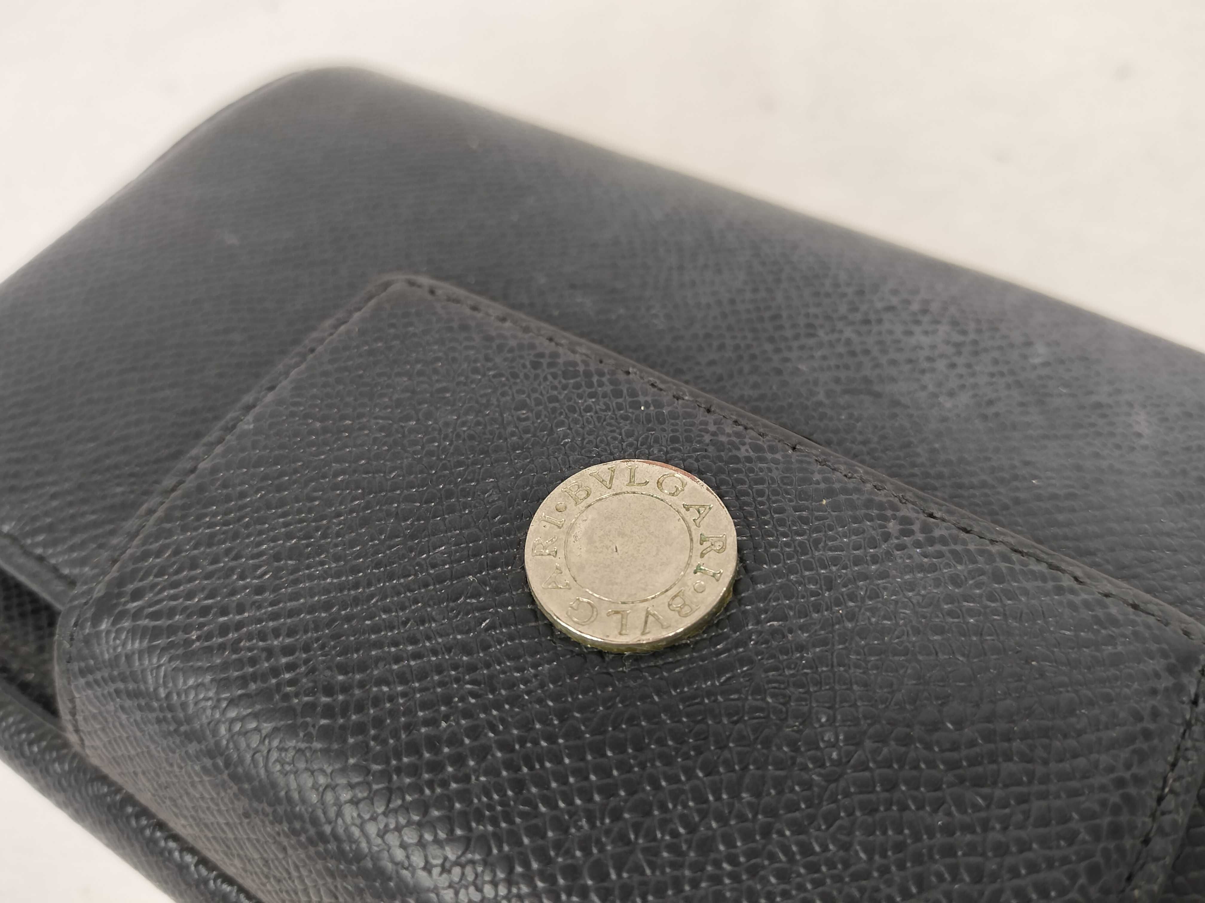 Leather Tri-fold Long Wallet — view 7