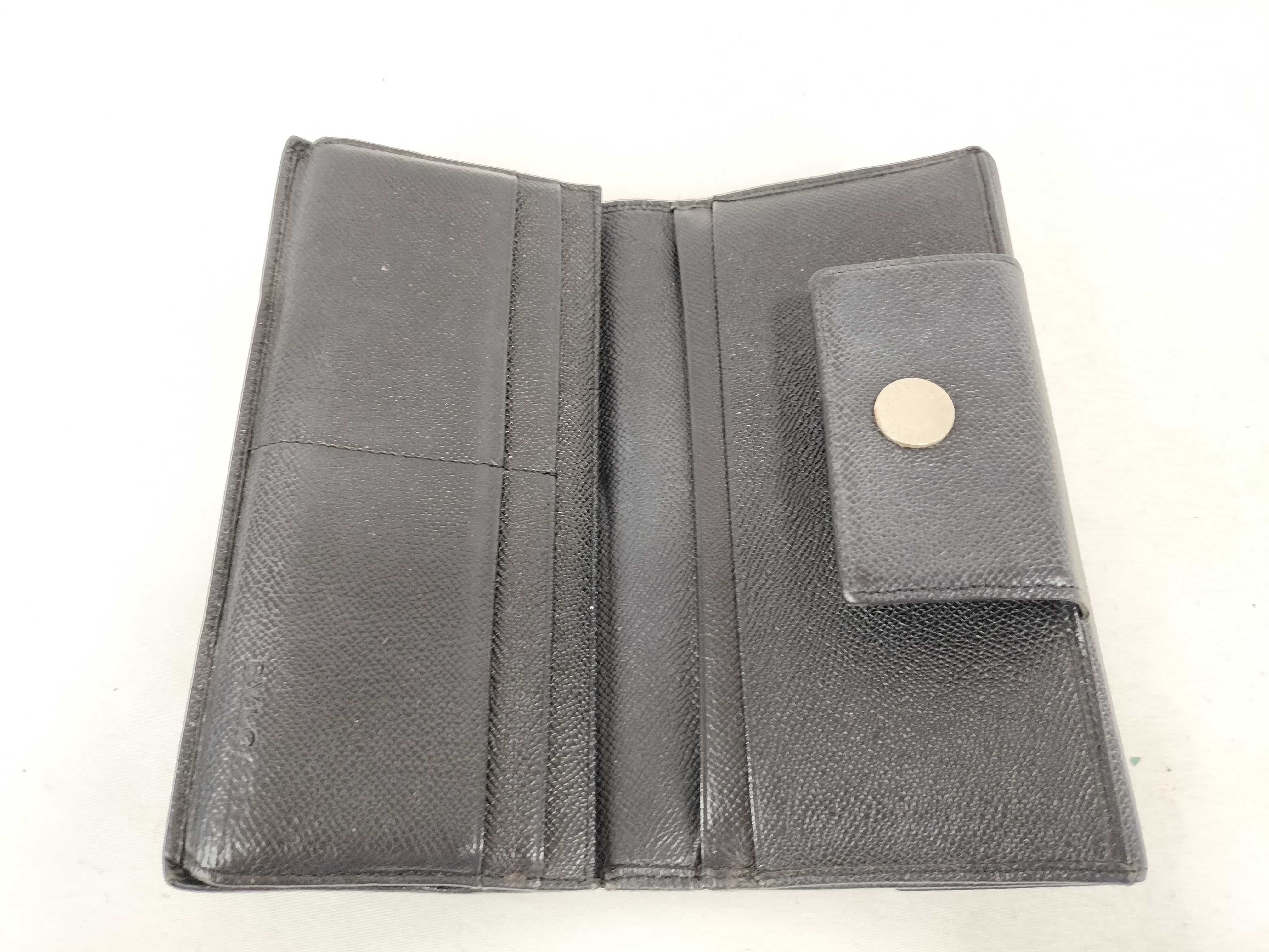 Leather Tri-fold Long Wallet — view 10