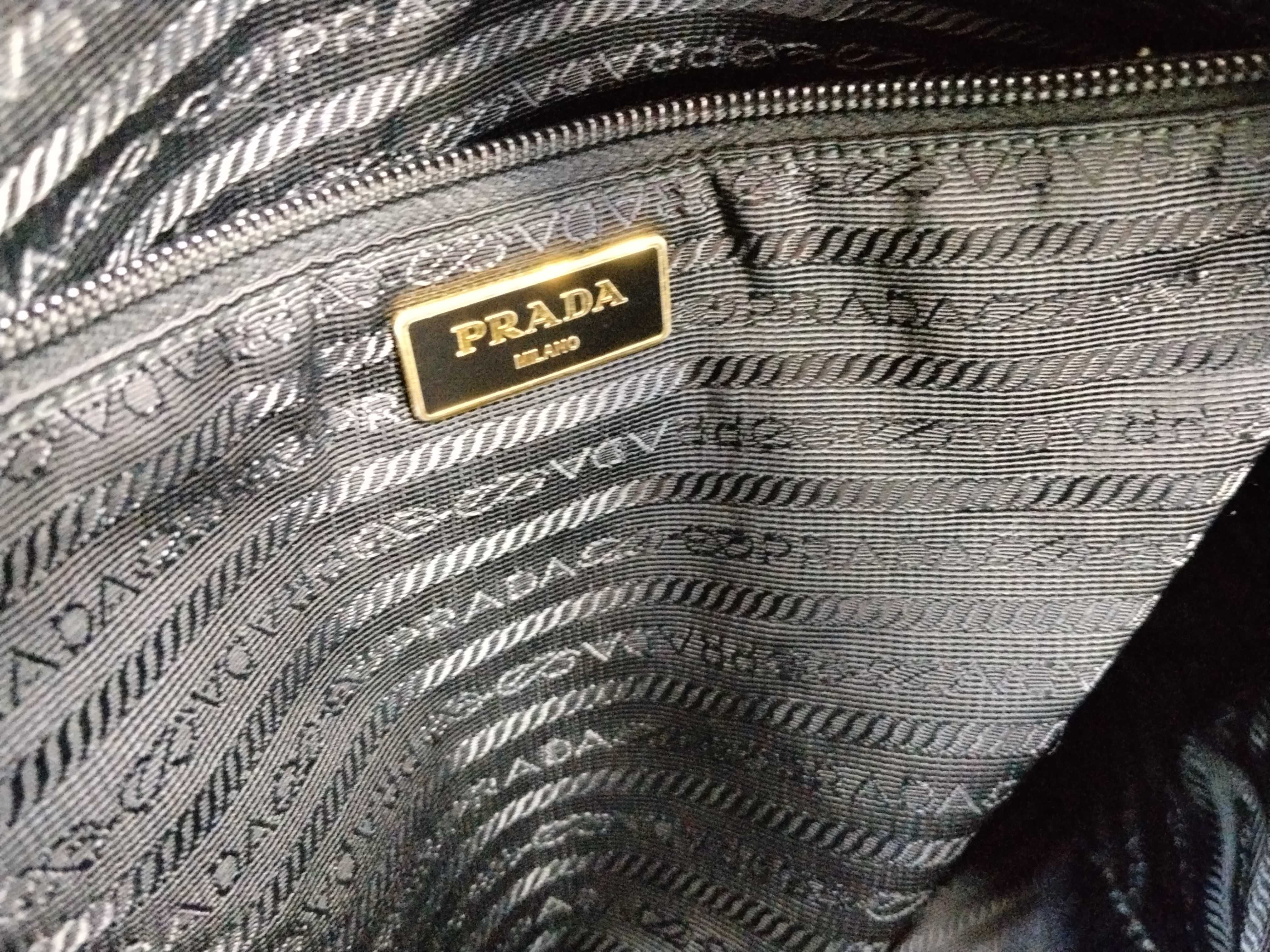 Nylon Prada Saffiano Combination 2-Way Tote Bag — view 13