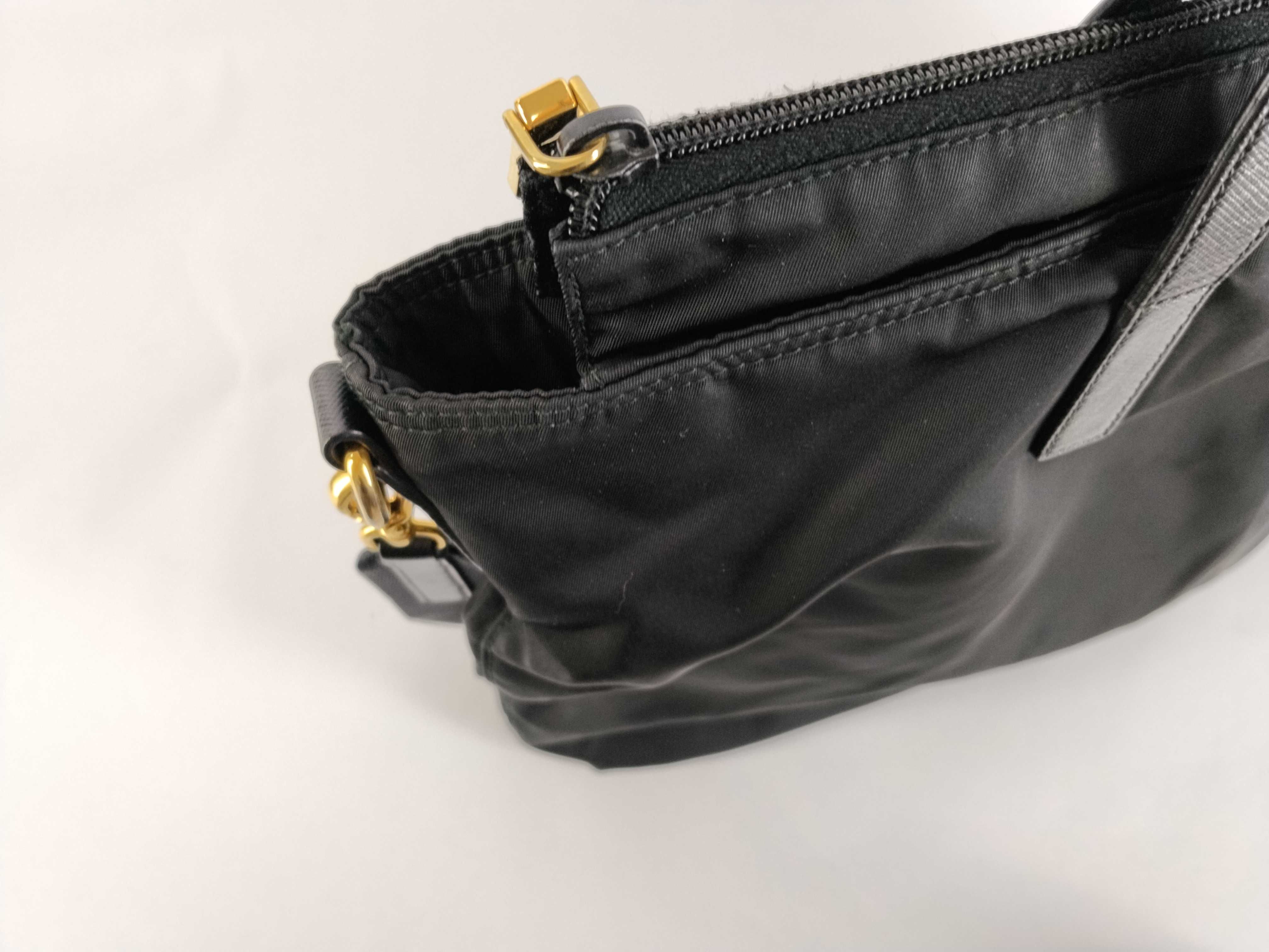 Nylon Prada Saffiano Combination 2-Way Tote Bag — view 9