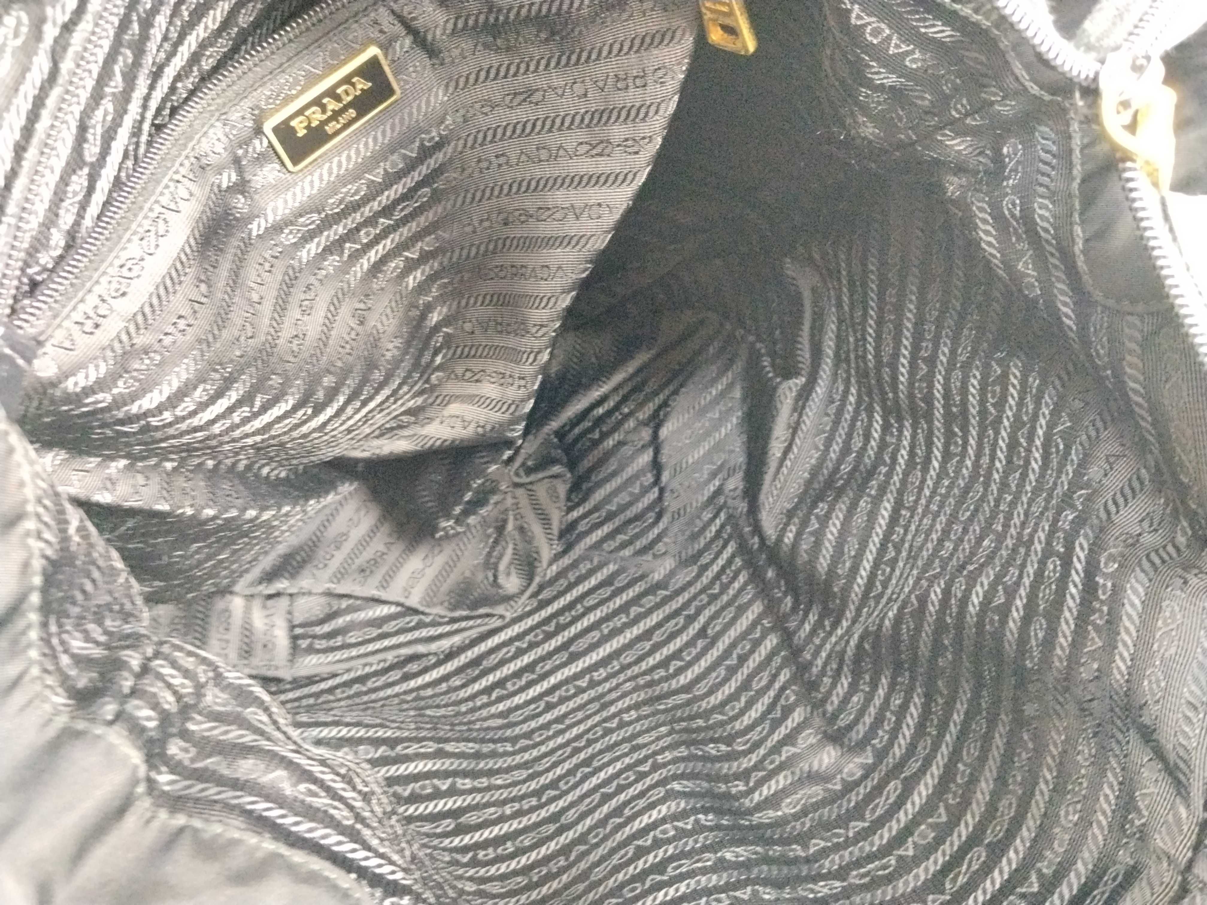 Nylon Prada Saffiano Combination 2-Way Tote Bag — view 10