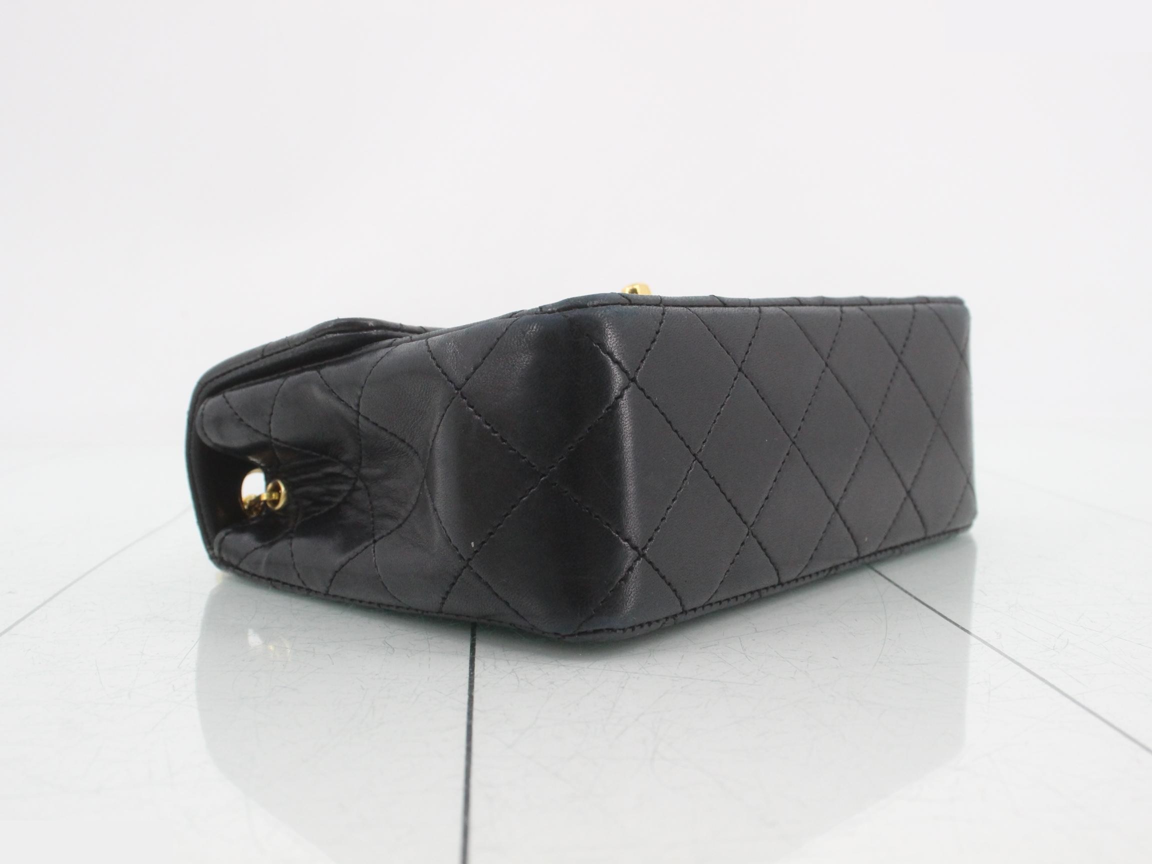 Mini Matelassé Lambskin Chain Shoulder Bag (Series 0) — view 5