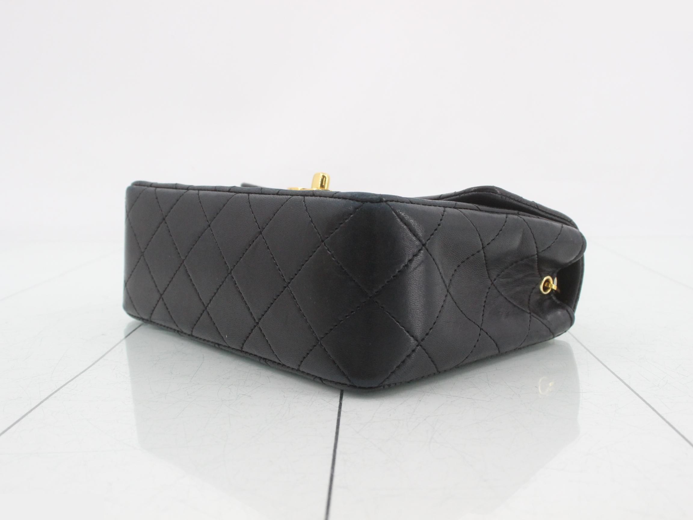 Mini Matelassé Lambskin Chain Shoulder Bag (Series 0) — view 6