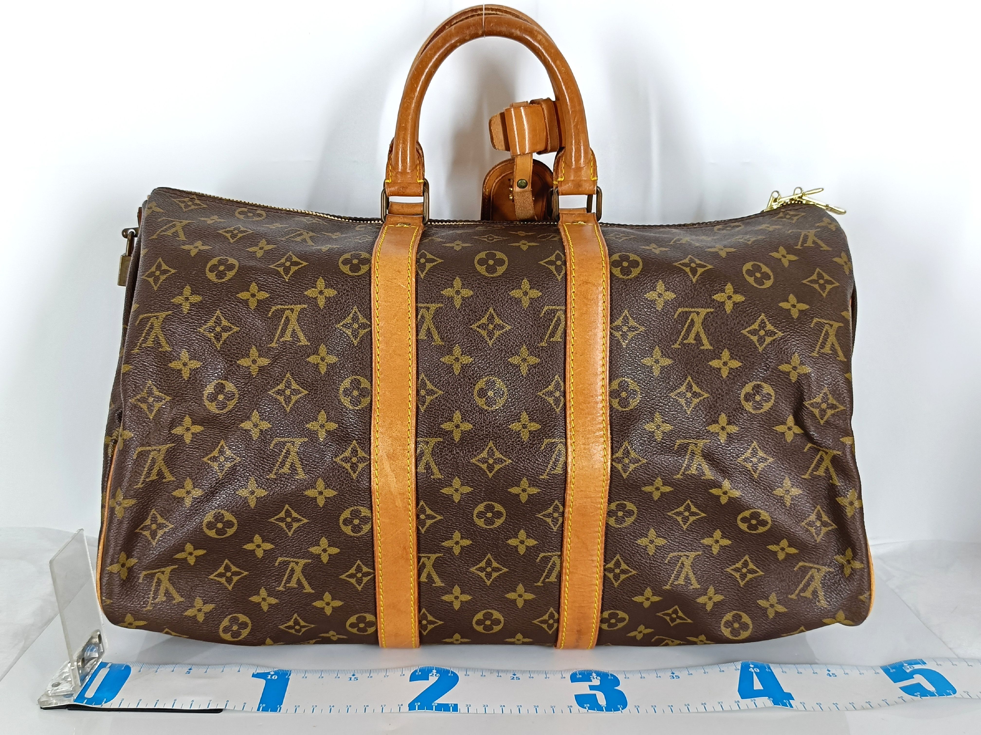Monogram Keepall 45 M41428 Brown 823SA Boston Bag — view 2