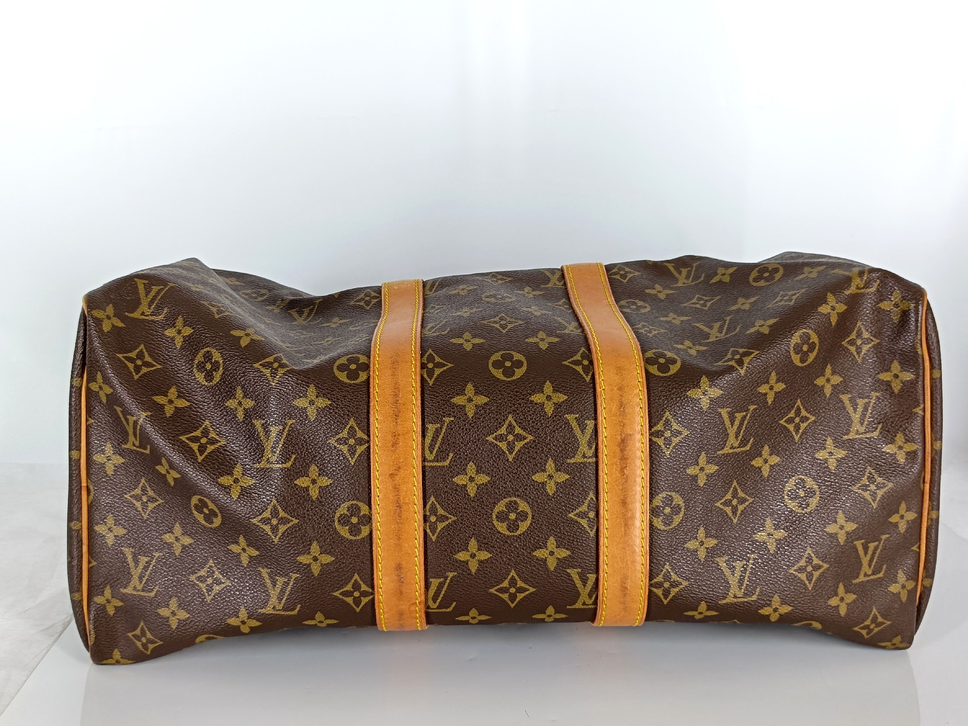 Monogram Keepall 45 M41428 Brown 823SA Boston Bag — view 8