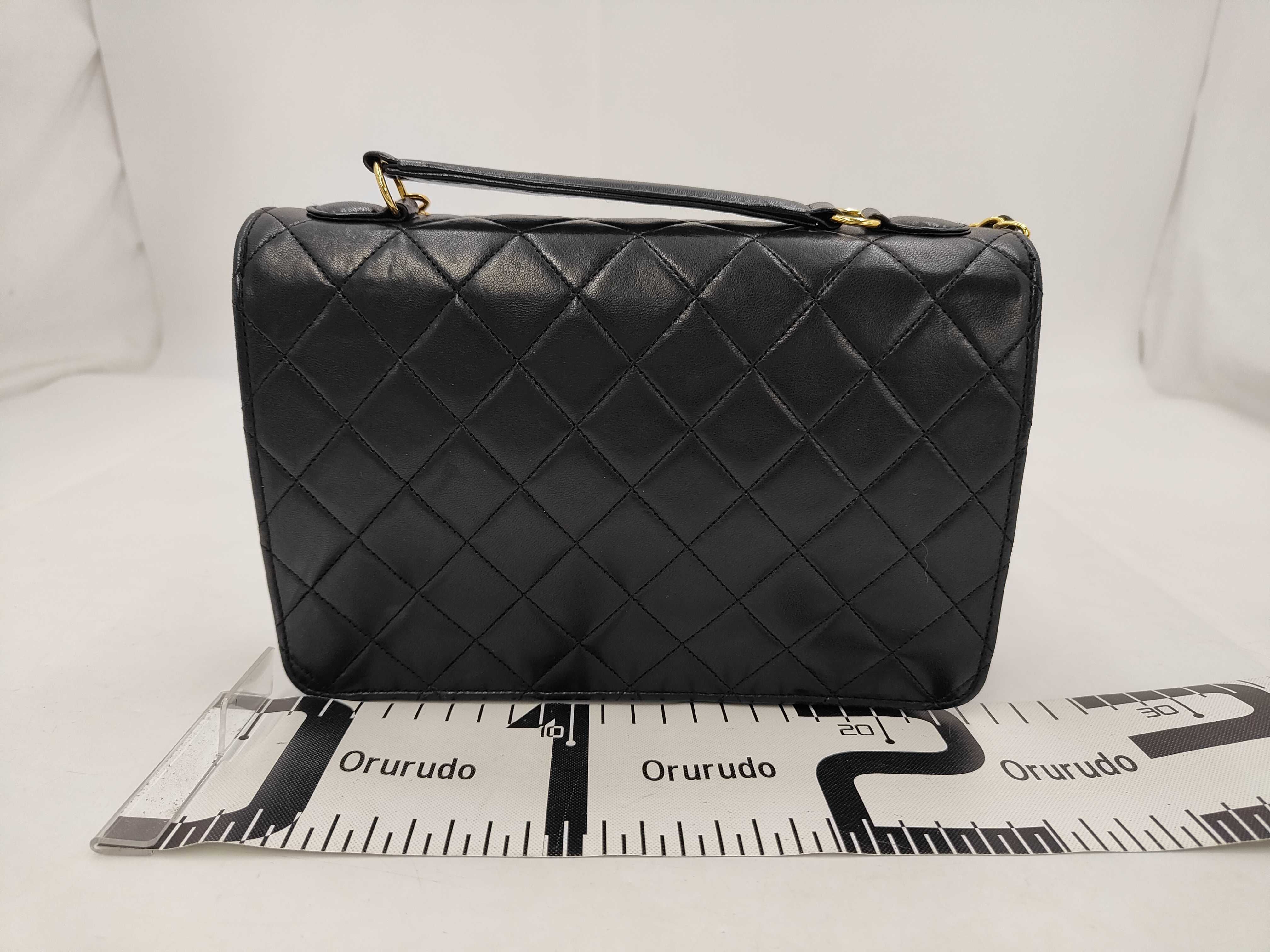 Lambskin Matelassé Double Turnlock 2-Way Shoulder Bag — view 2