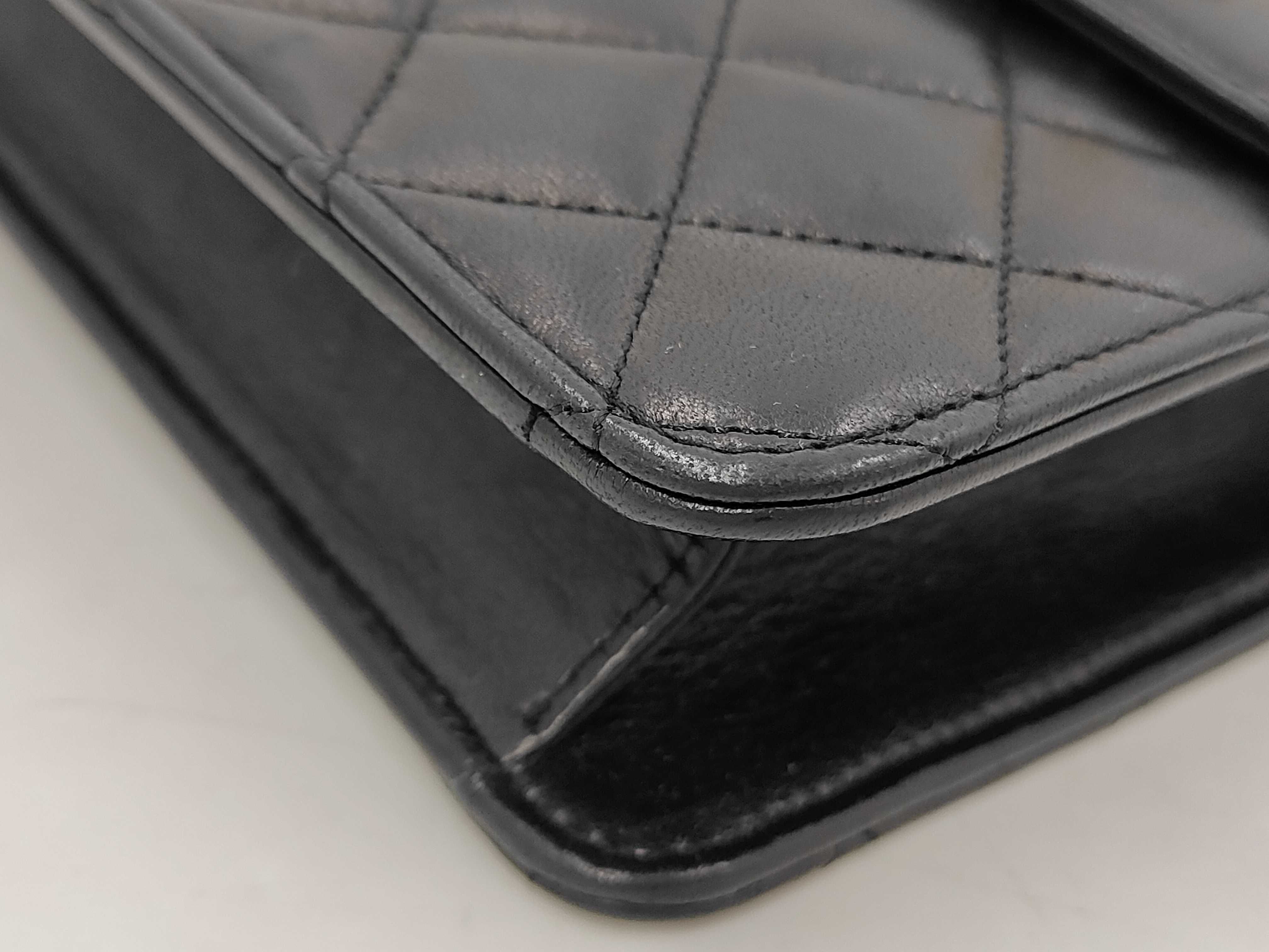 Lambskin Matelassé Double Turnlock 2-Way Shoulder Bag — view 4