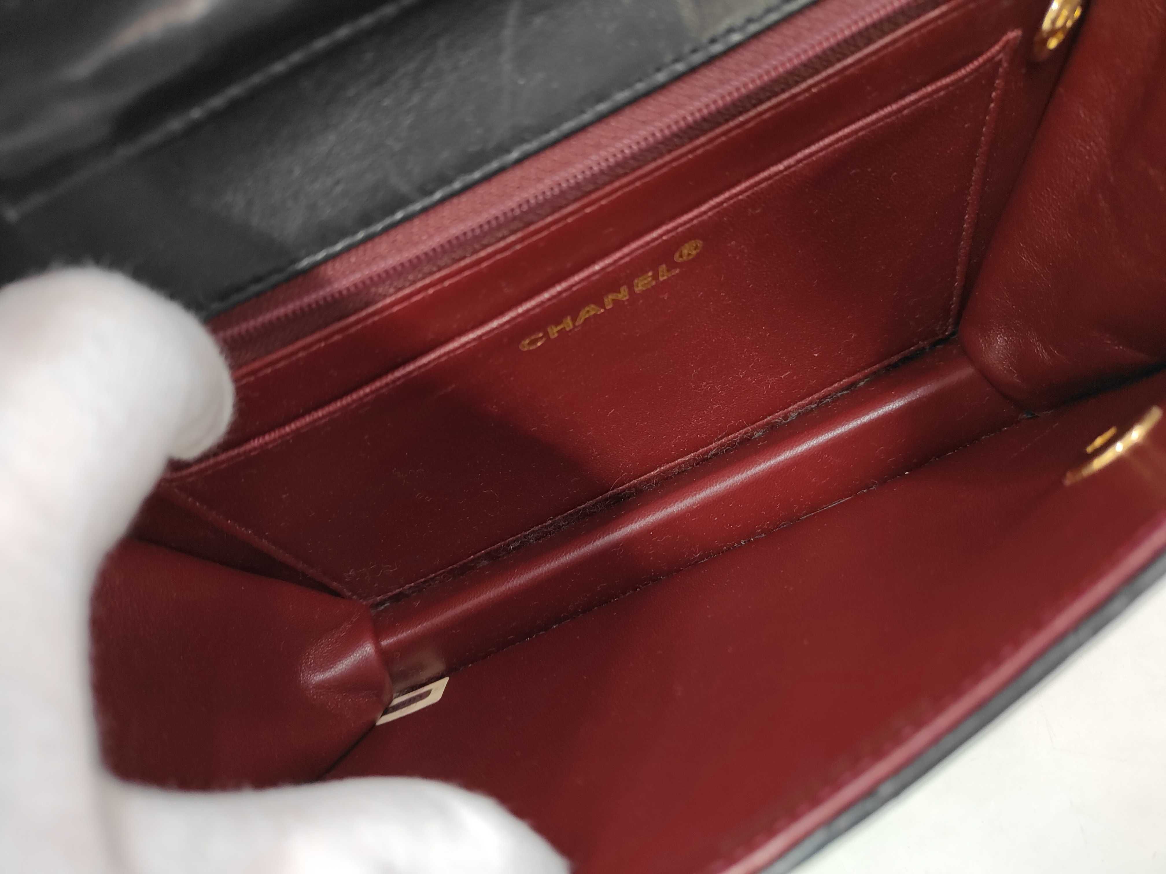 Lambskin Matelassé Double Turnlock 2-Way Shoulder Bag — view 9