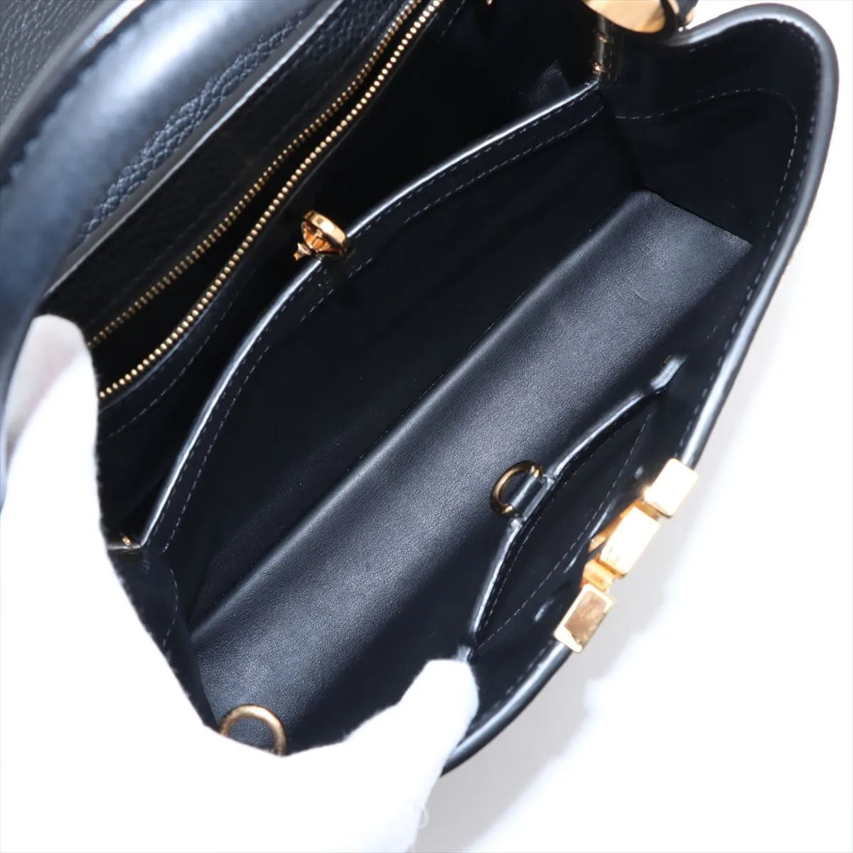 Parnasea Capucines PM M54311 Black RFID reaction — view 8
