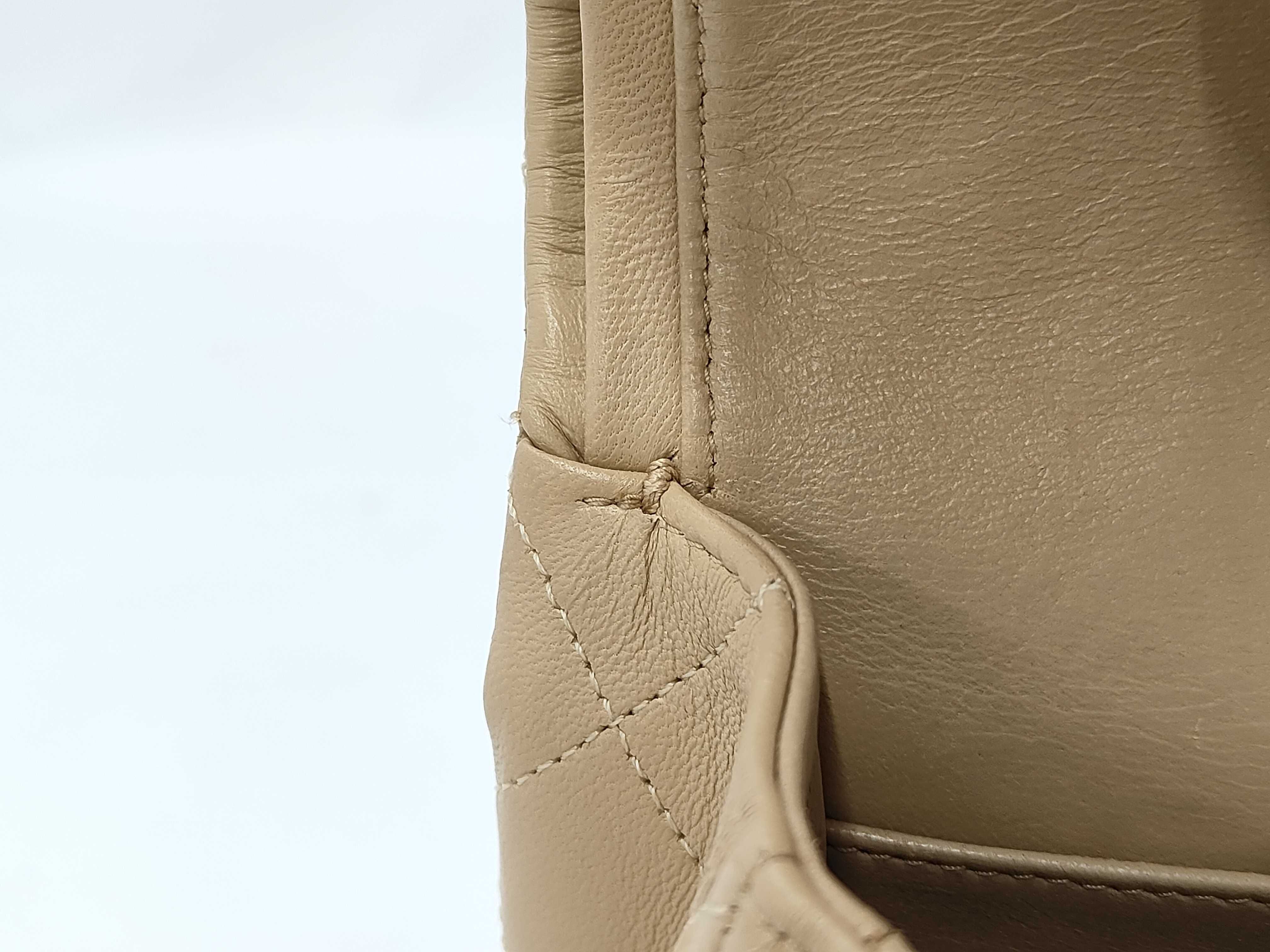 Matelassé 23 Lambskin Double Flap Double Chain Shoulder Bag — view 12