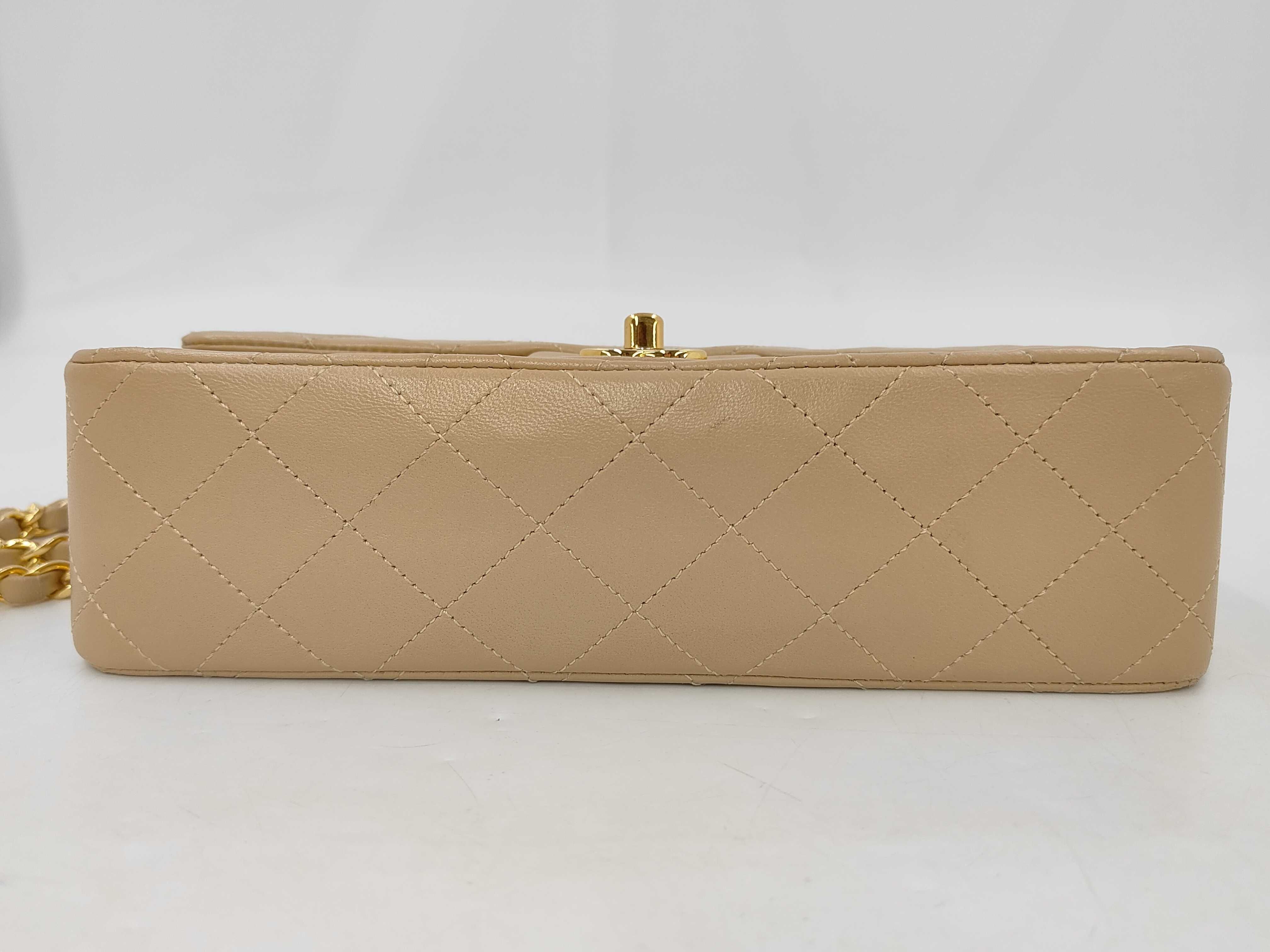 Matelassé 23 Lambskin Double Flap Double Chain Shoulder Bag — view 8