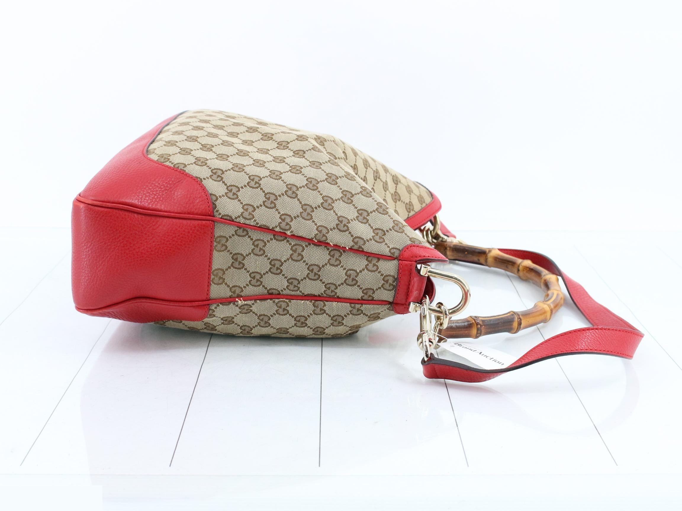 GG Canvas (Bag) - Bamboo Tote Bag — view 3