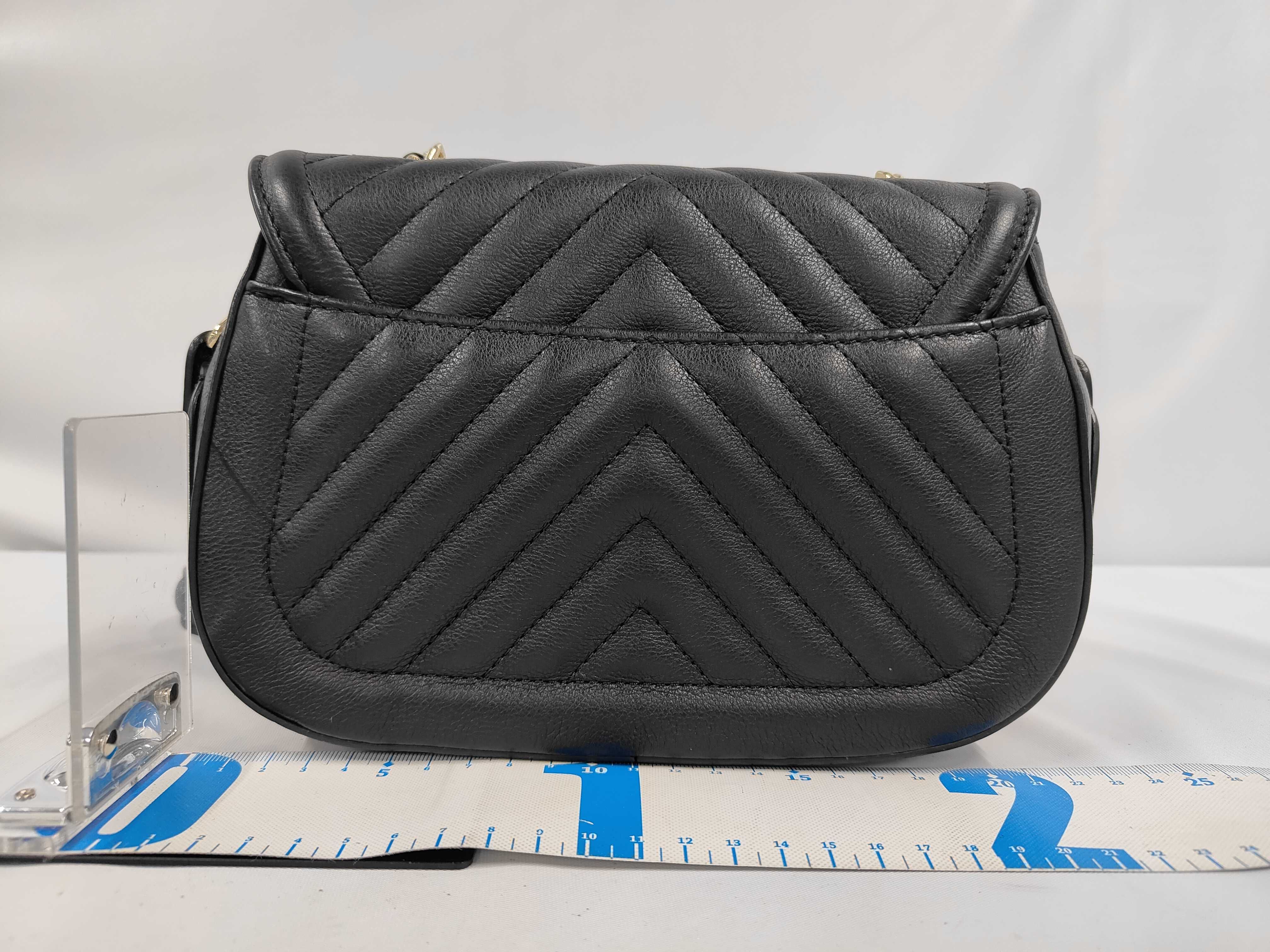 Coco Mark V-Stitch Shoulder Bag — view 2