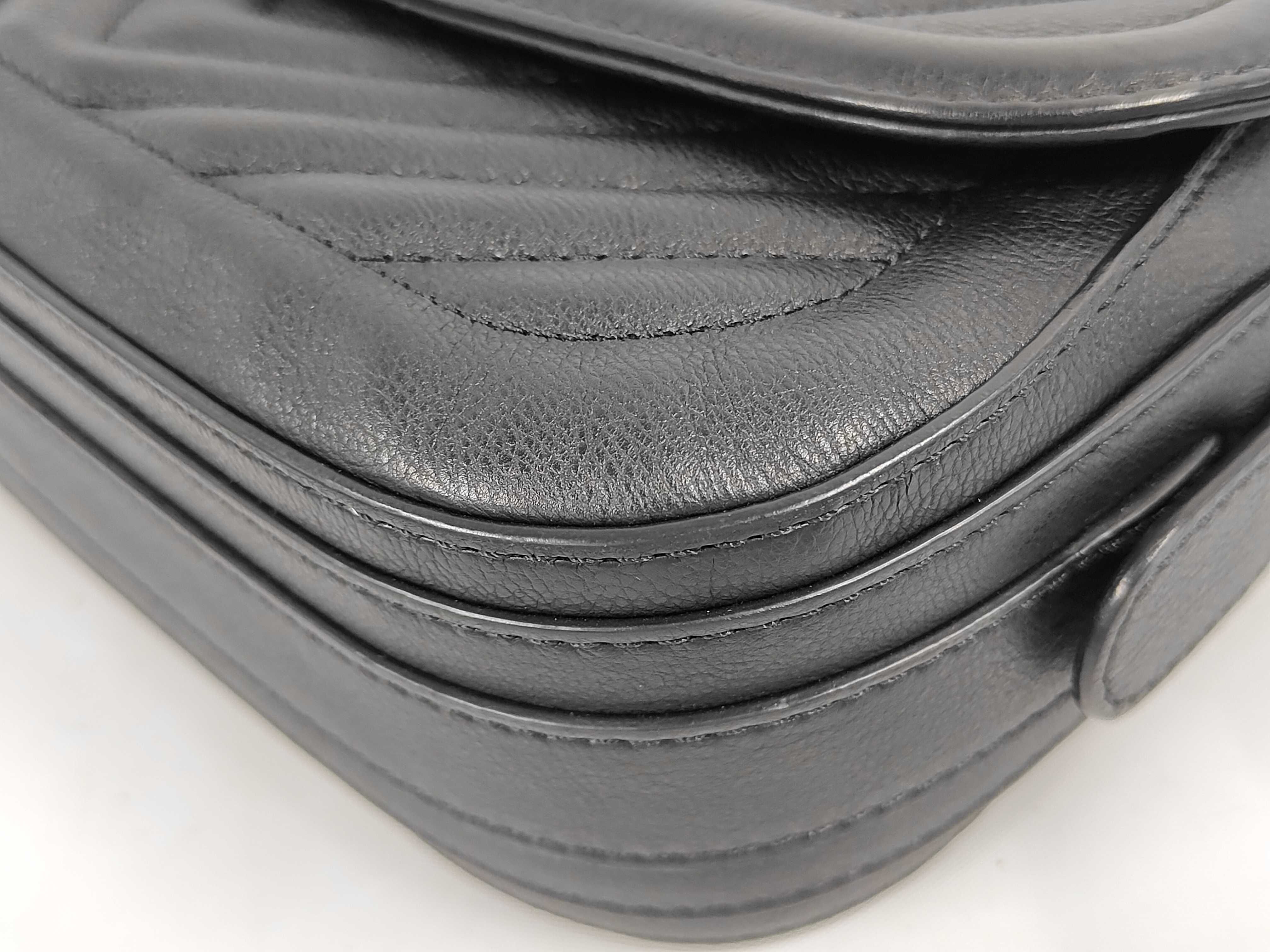 Coco Mark V-Stitch Shoulder Bag — view 4