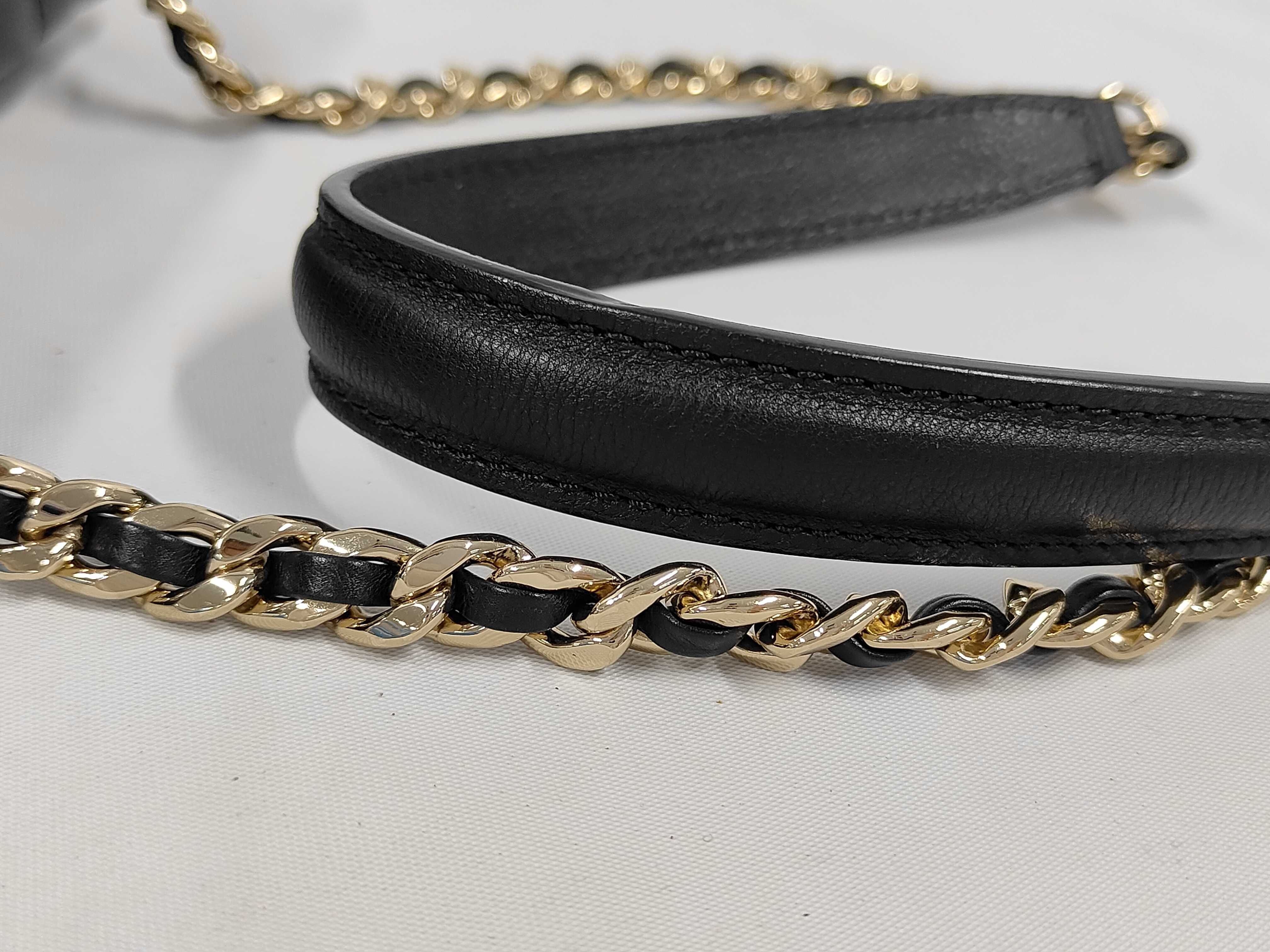 Coco Mark V-Stitch Shoulder Bag — view 5
