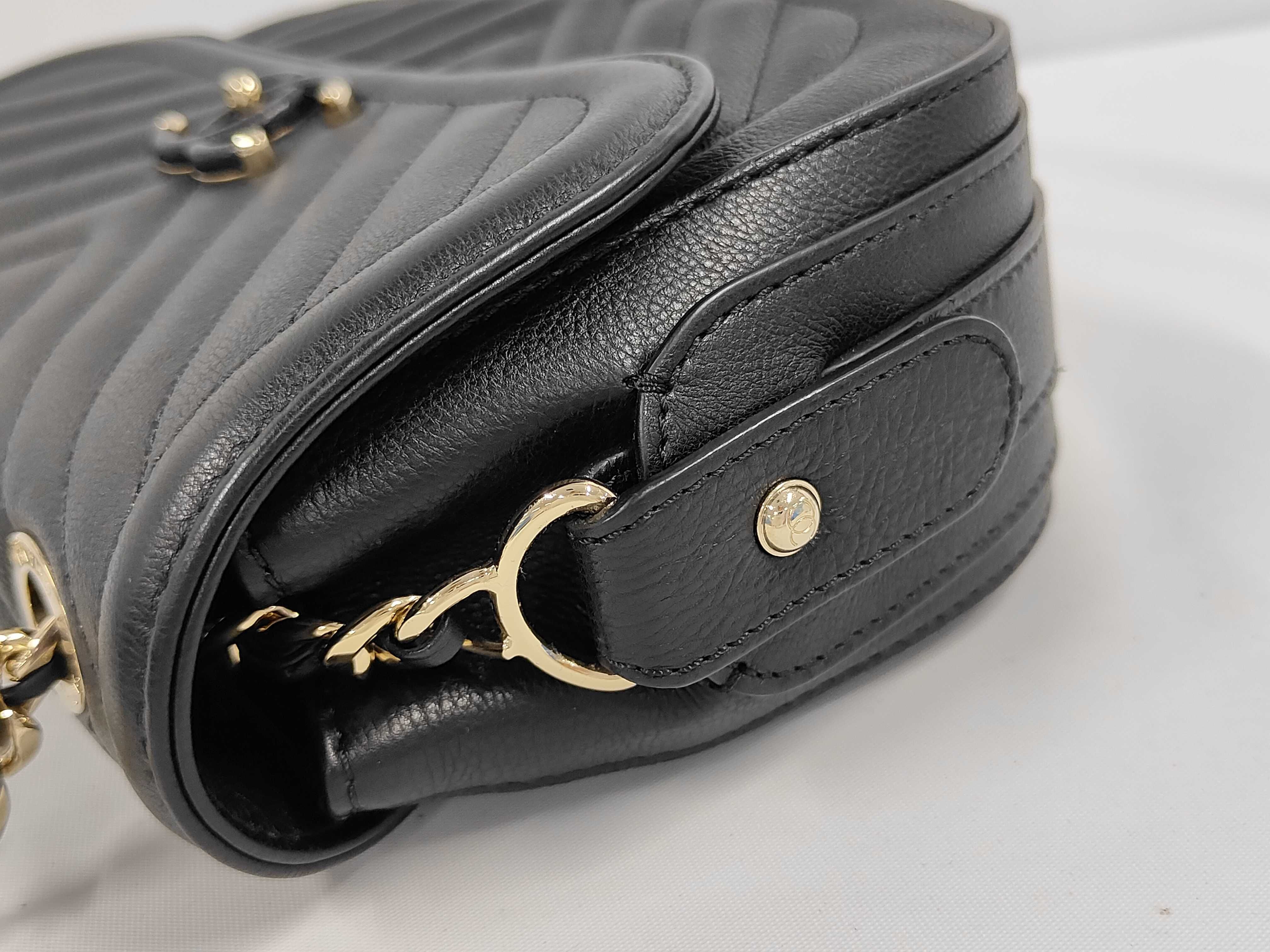Coco Mark V-Stitch Shoulder Bag — view 6