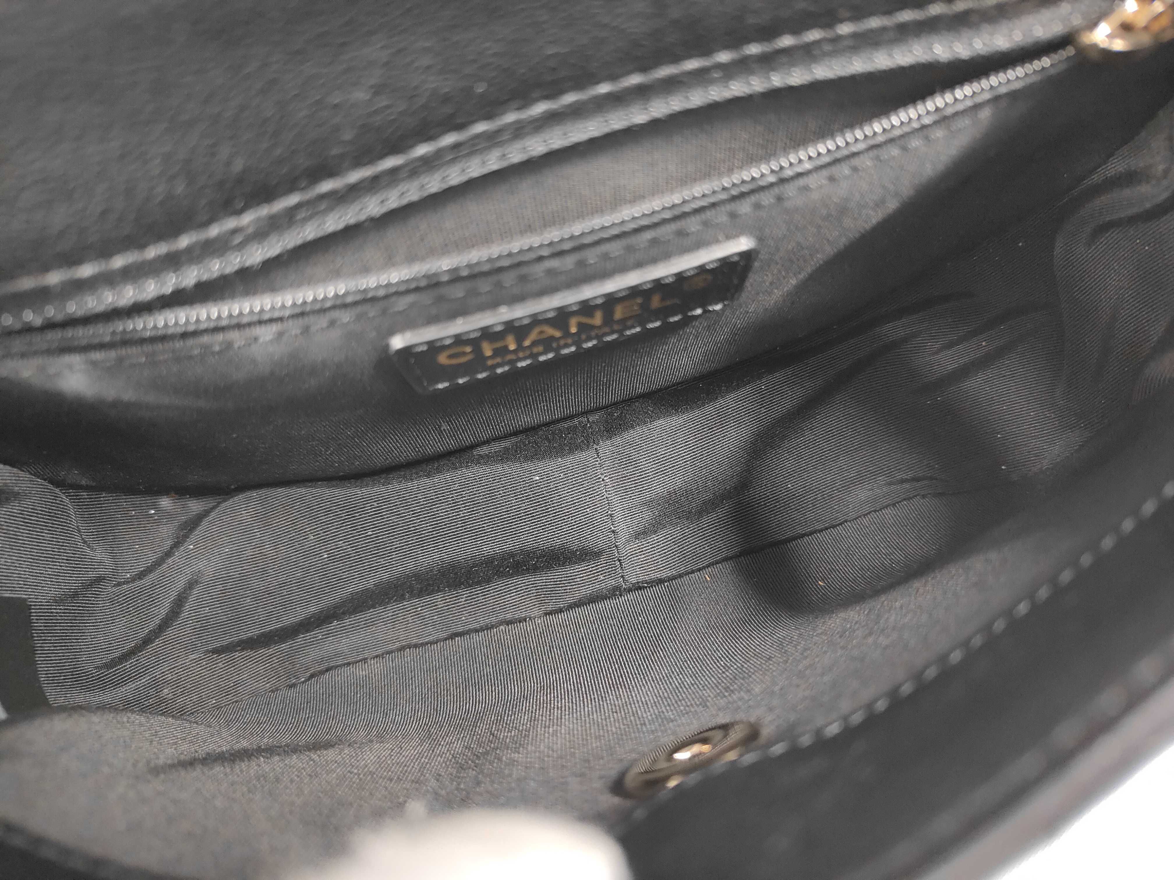 Coco Mark V-Stitch Shoulder Bag — view 8