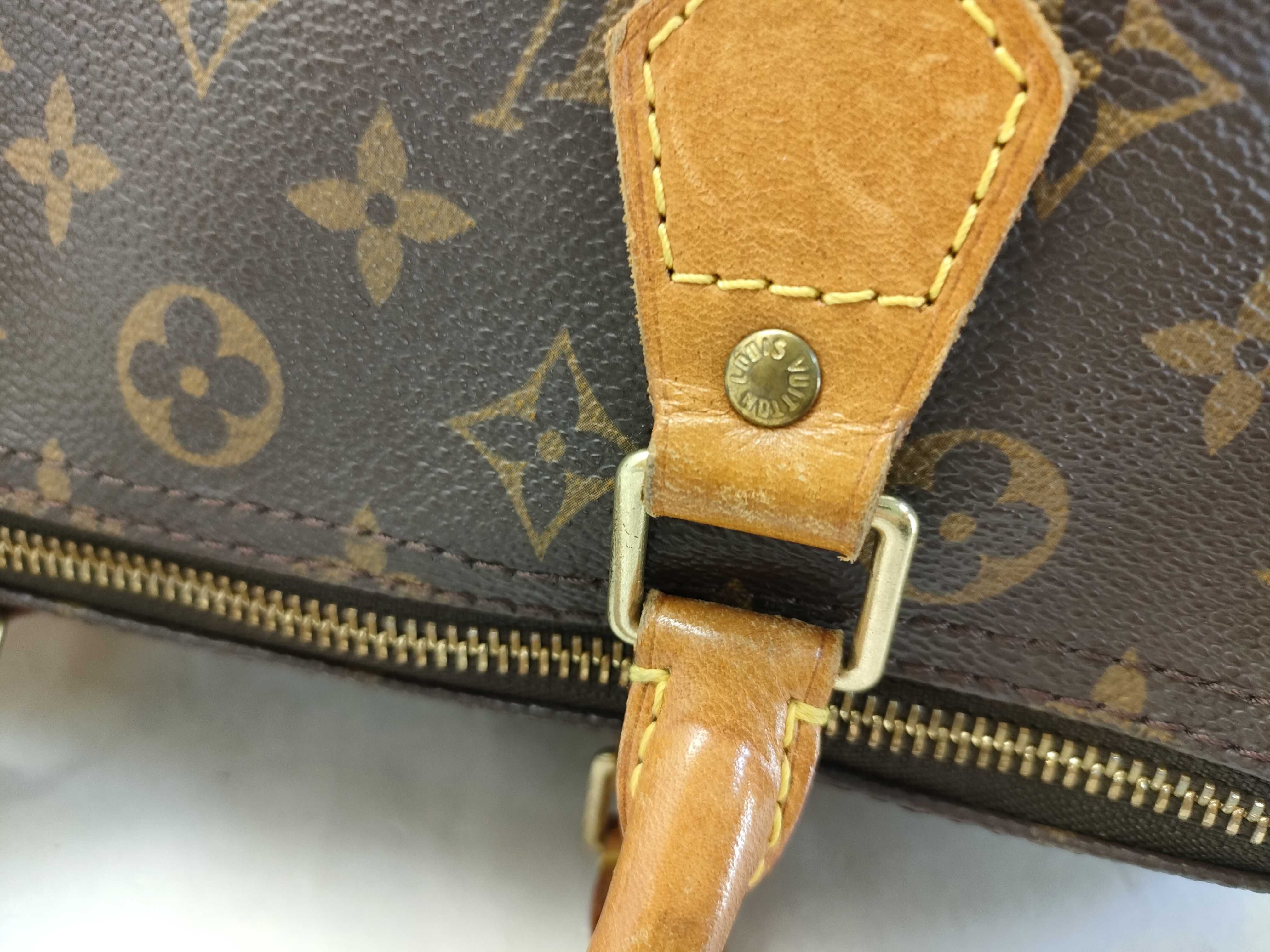 Monogram LV Speedy 30 Monogram M41526 SD1000 Brown Boston Bag — view 5