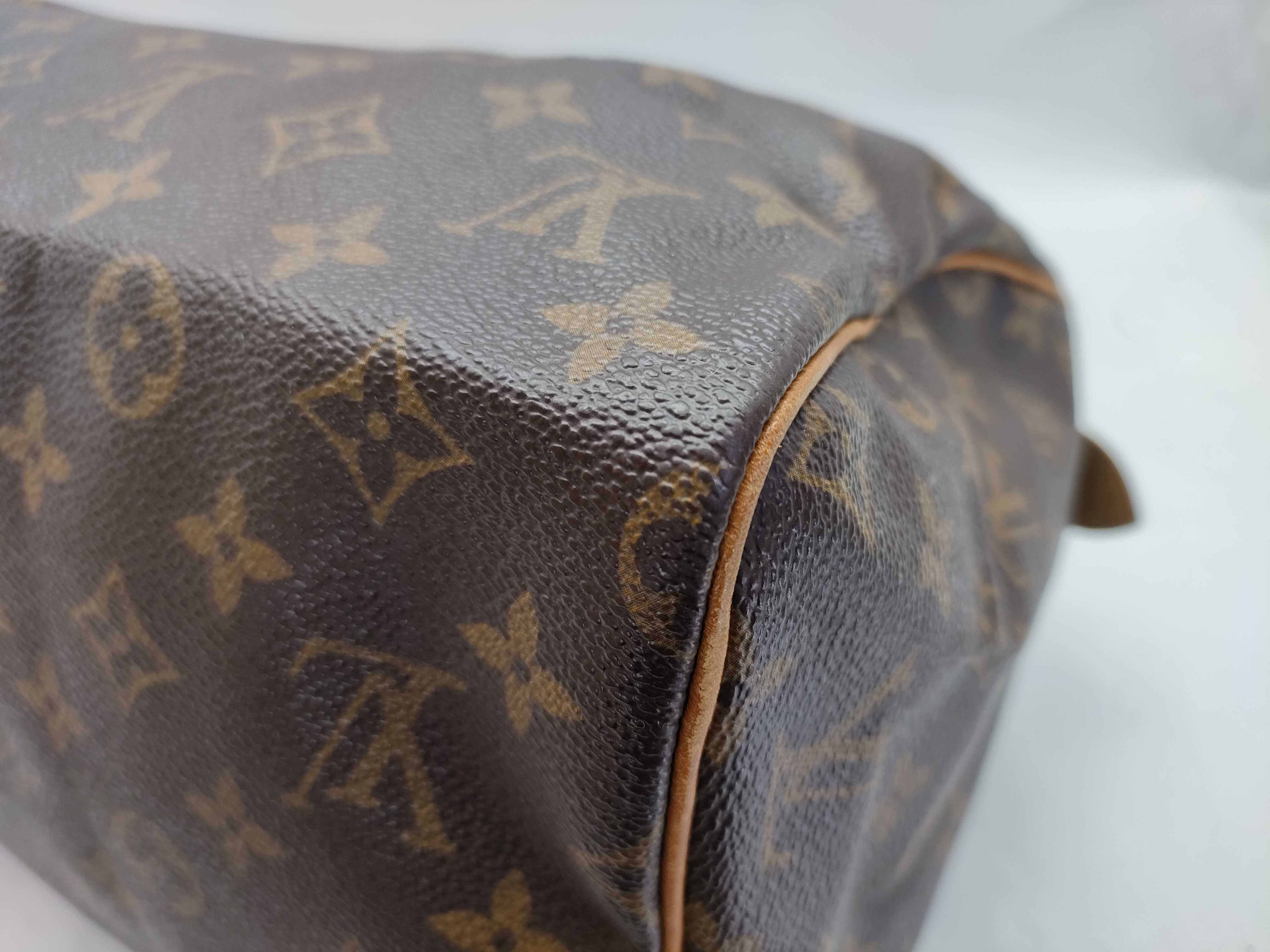 Monogram LV Speedy 30 Monogram M41526 SD1000 Brown Boston Bag — view 8