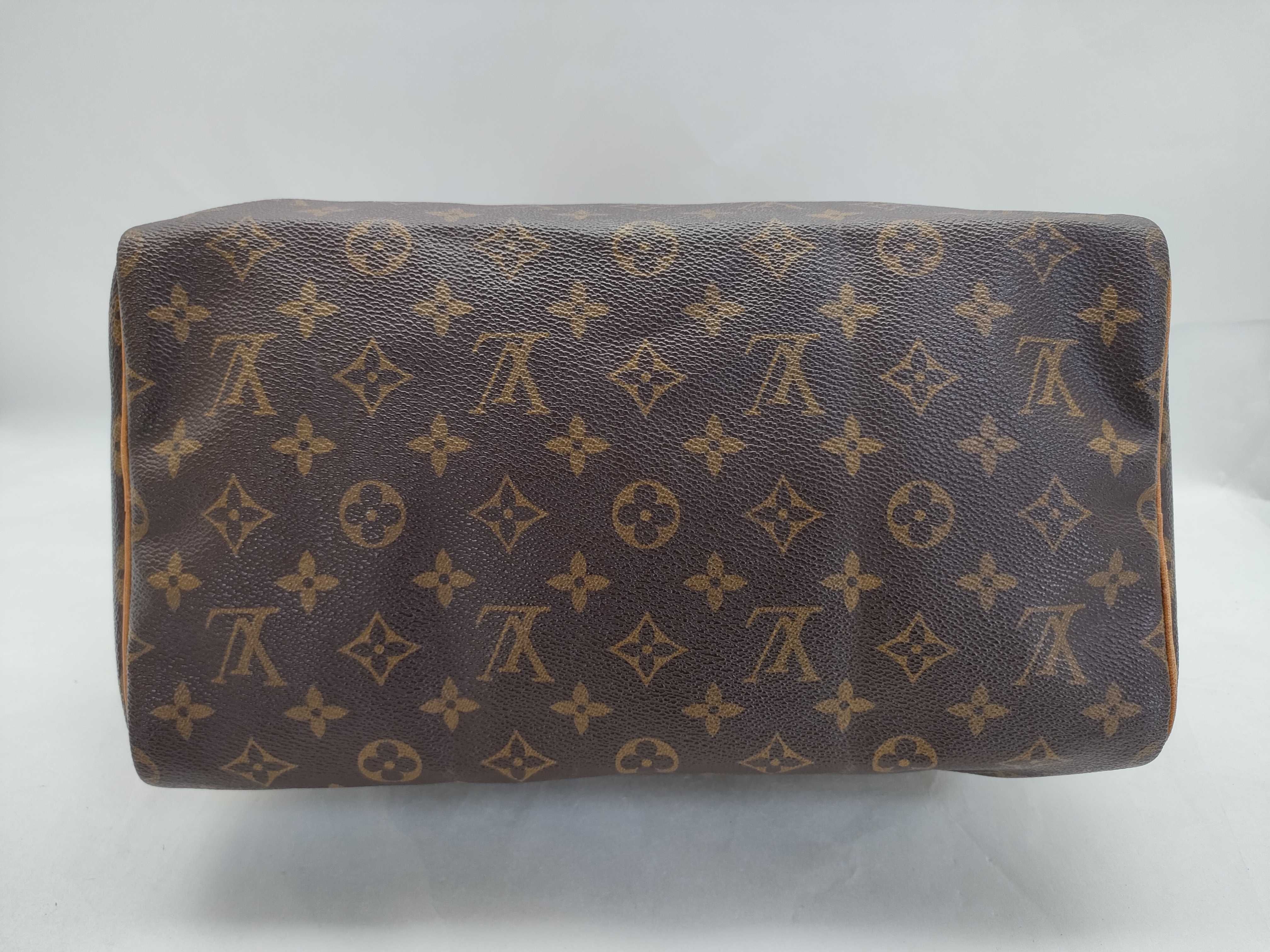 Monogram LV Speedy 30 Monogram M41526 SD1000 Brown Boston Bag — view 9