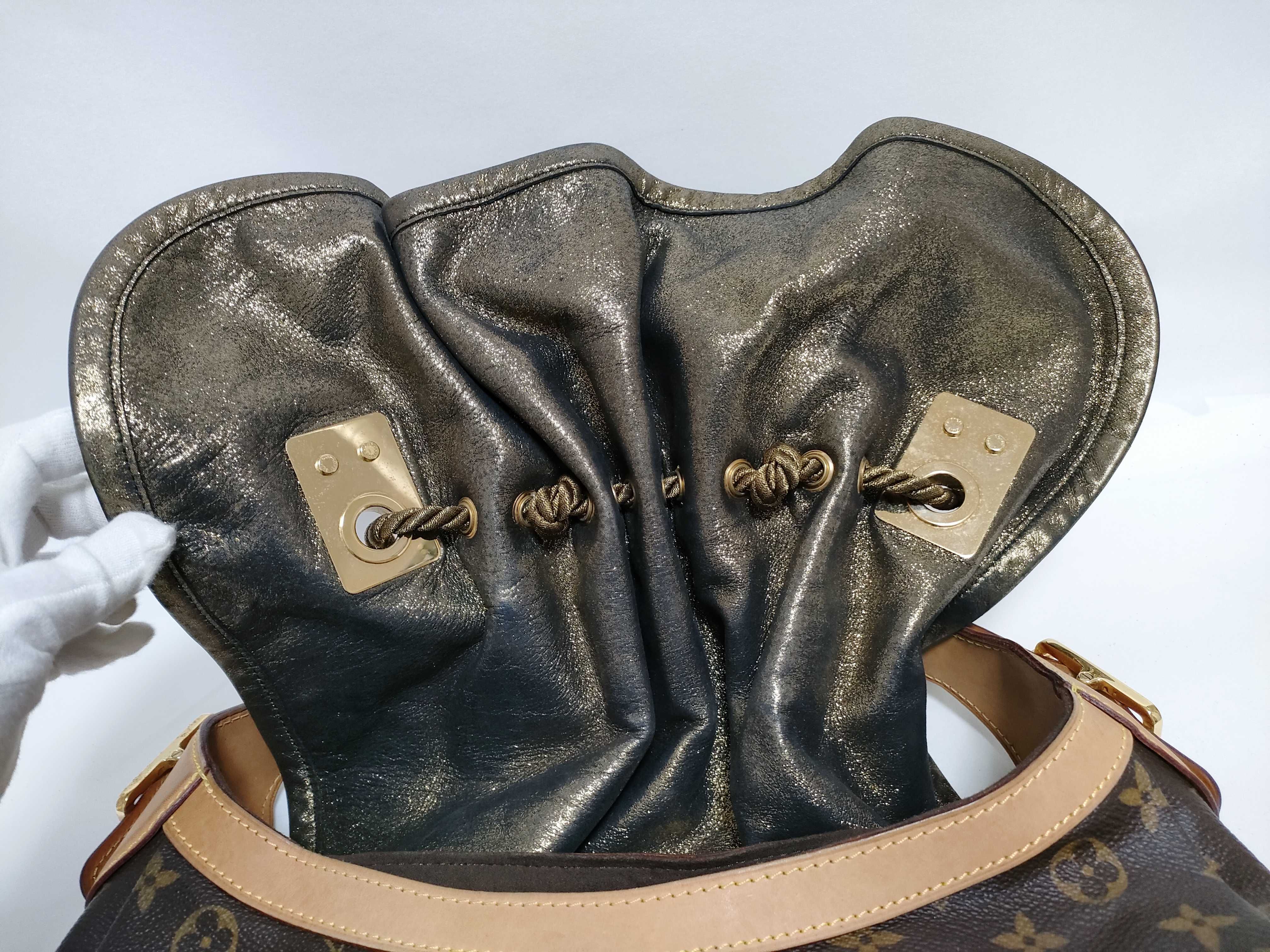 Monogram SG- Monogram Kalahari GM M97015 VI0089 Brown Shoulder Bag — view 8