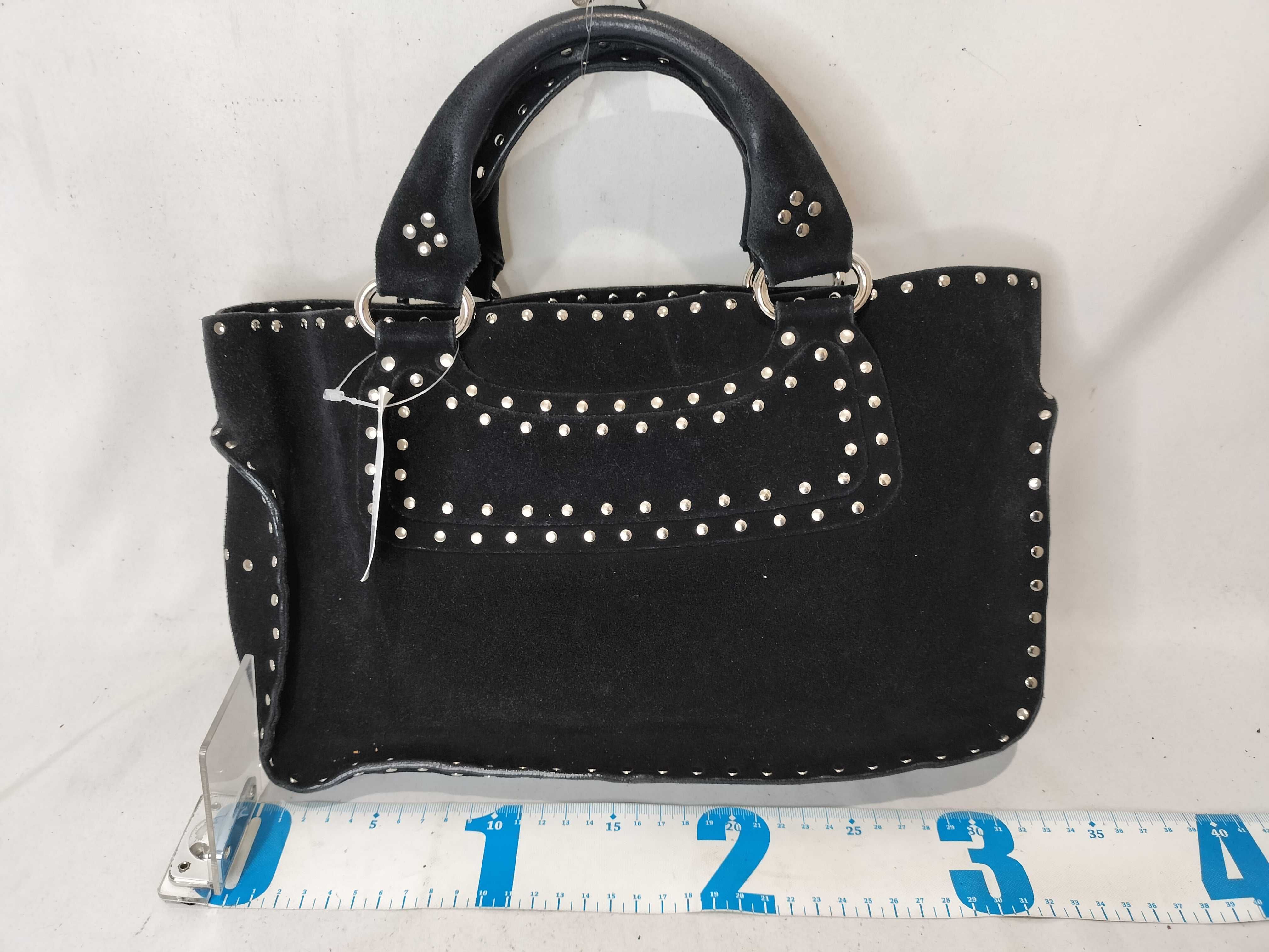 Studded Suede Handbag — view 2