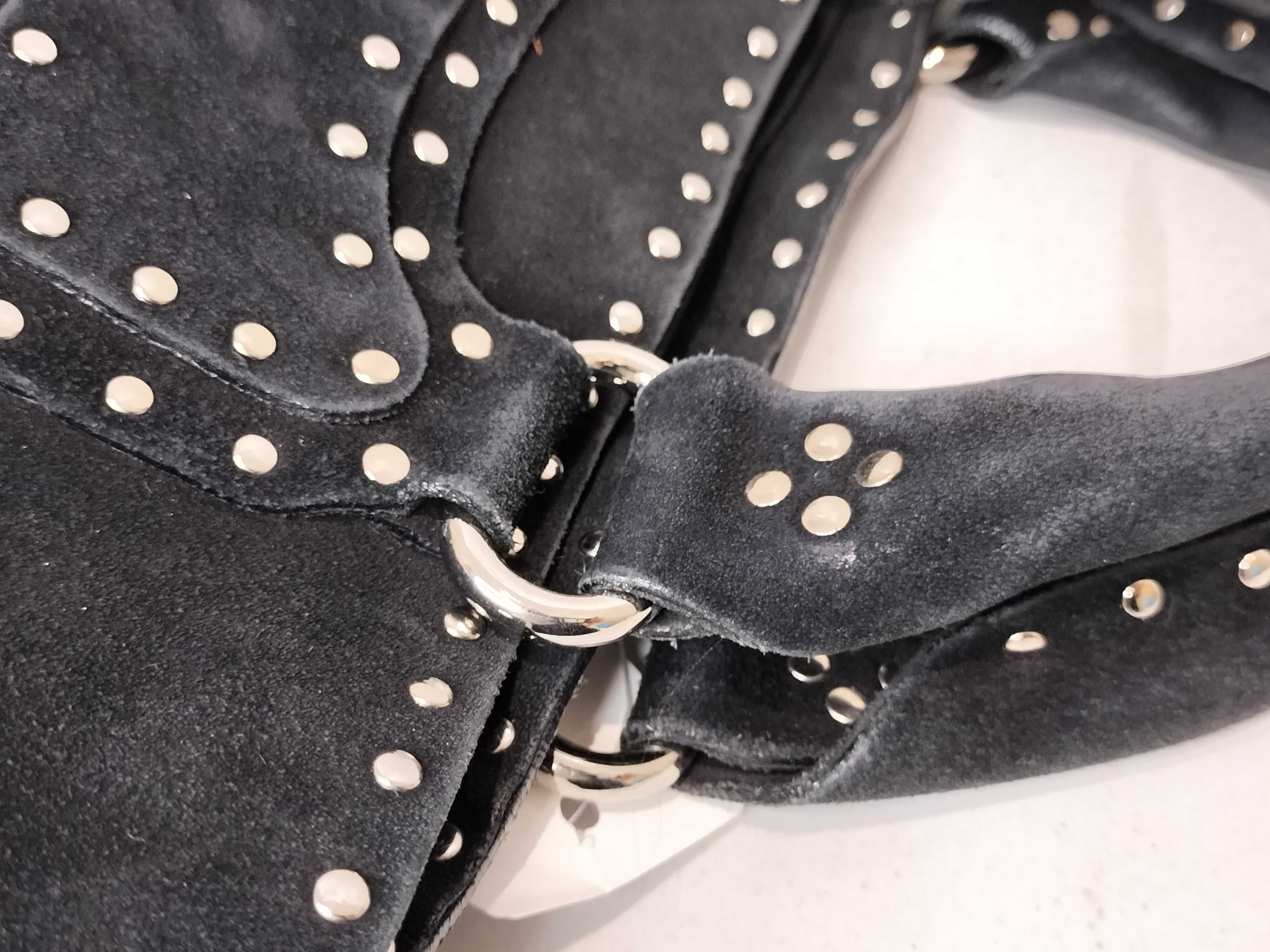 Studded Suede Handbag — view 5