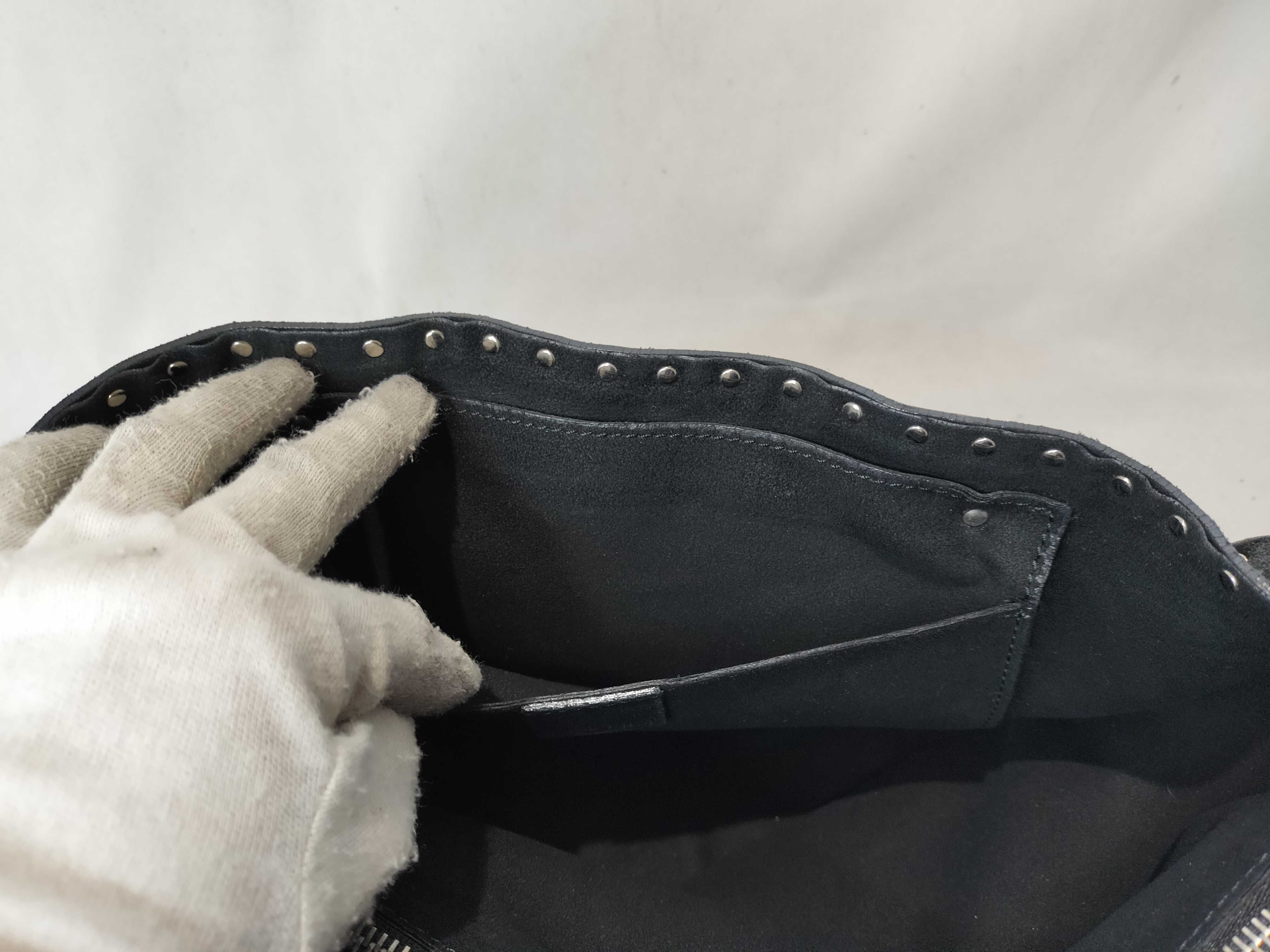 Studded Suede Handbag — view 9