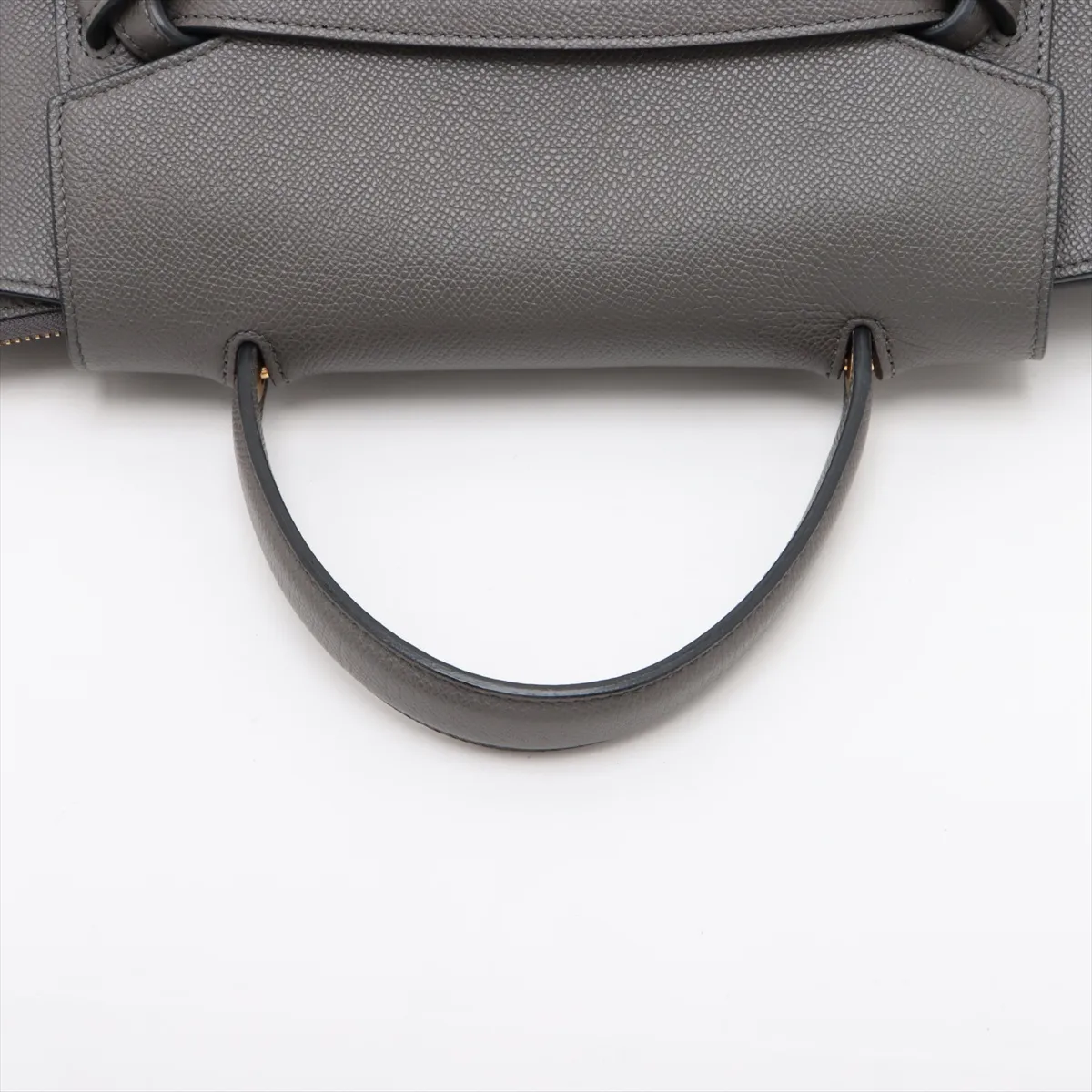 Belt Bag Micro Leather 2WAY Handbag Gray — view 5