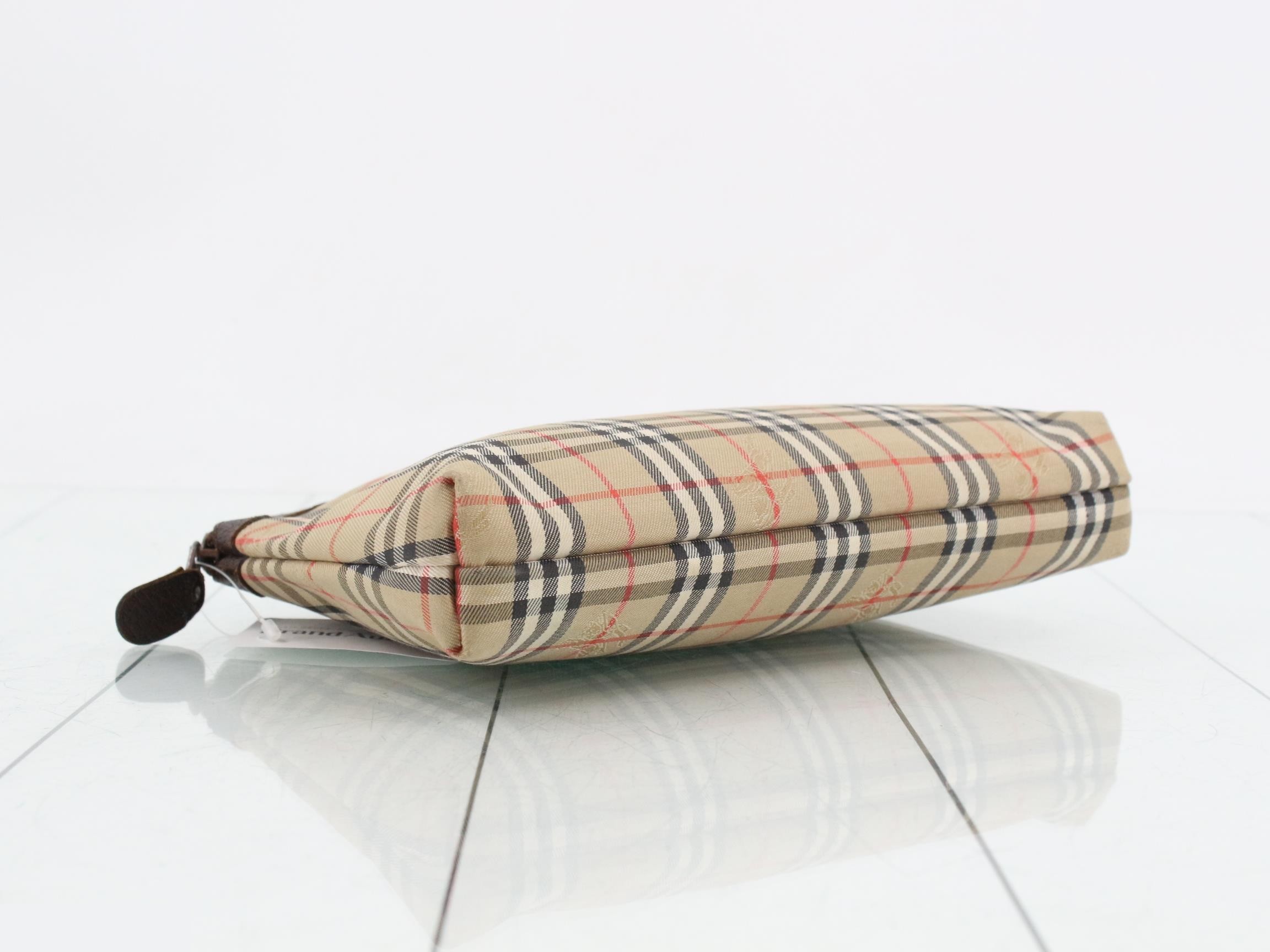 Nova Check pouch, Burberrys, brown — view 5