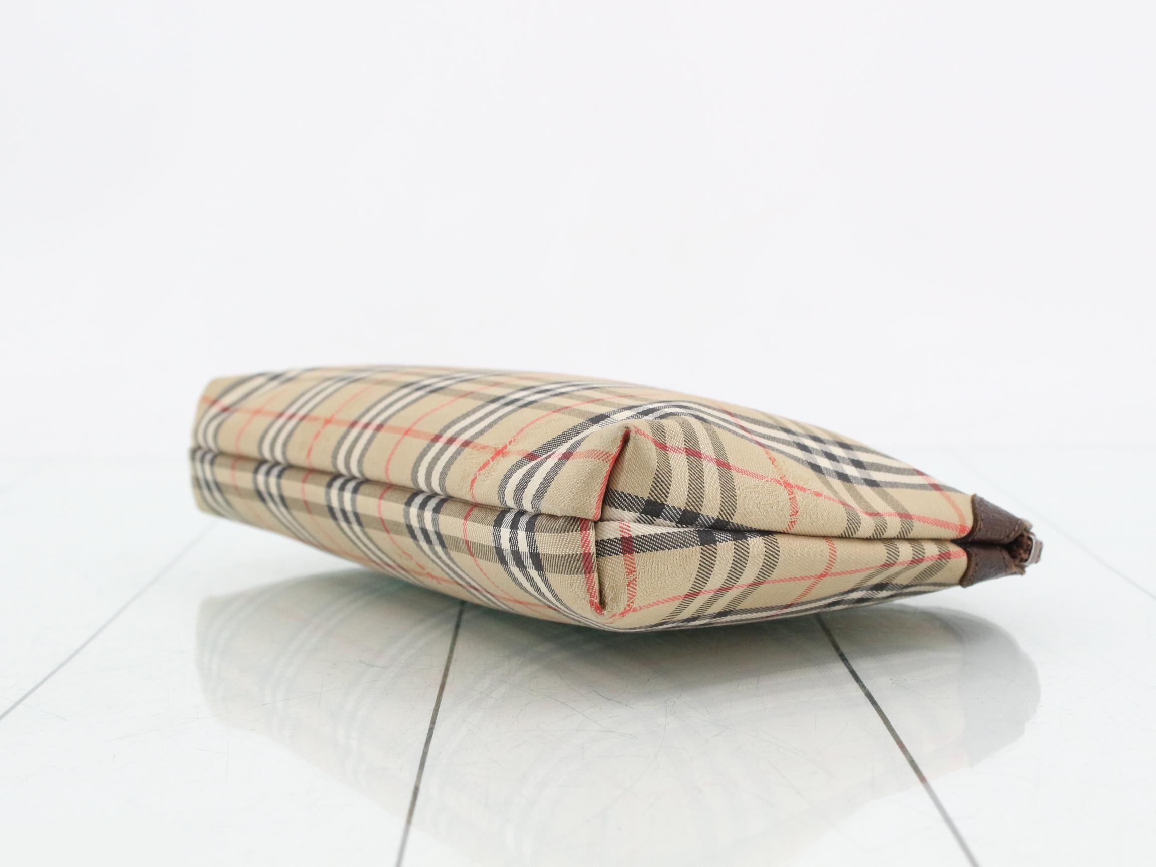 Nova Check pouch, Burberrys, brown — view 6