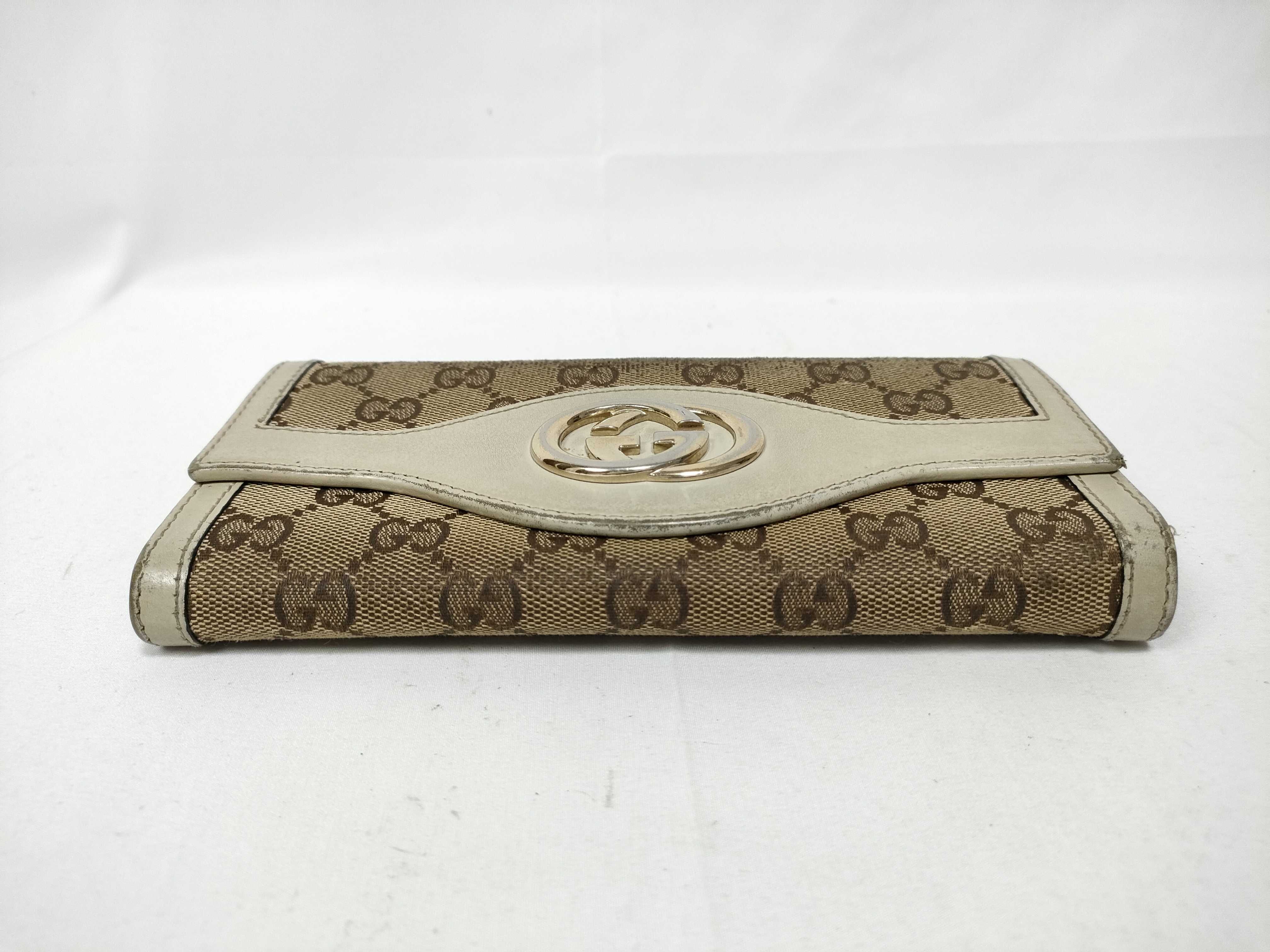 GG Canvas / 282431-1147 / Long Wallet / Canvas Wallet — view 6