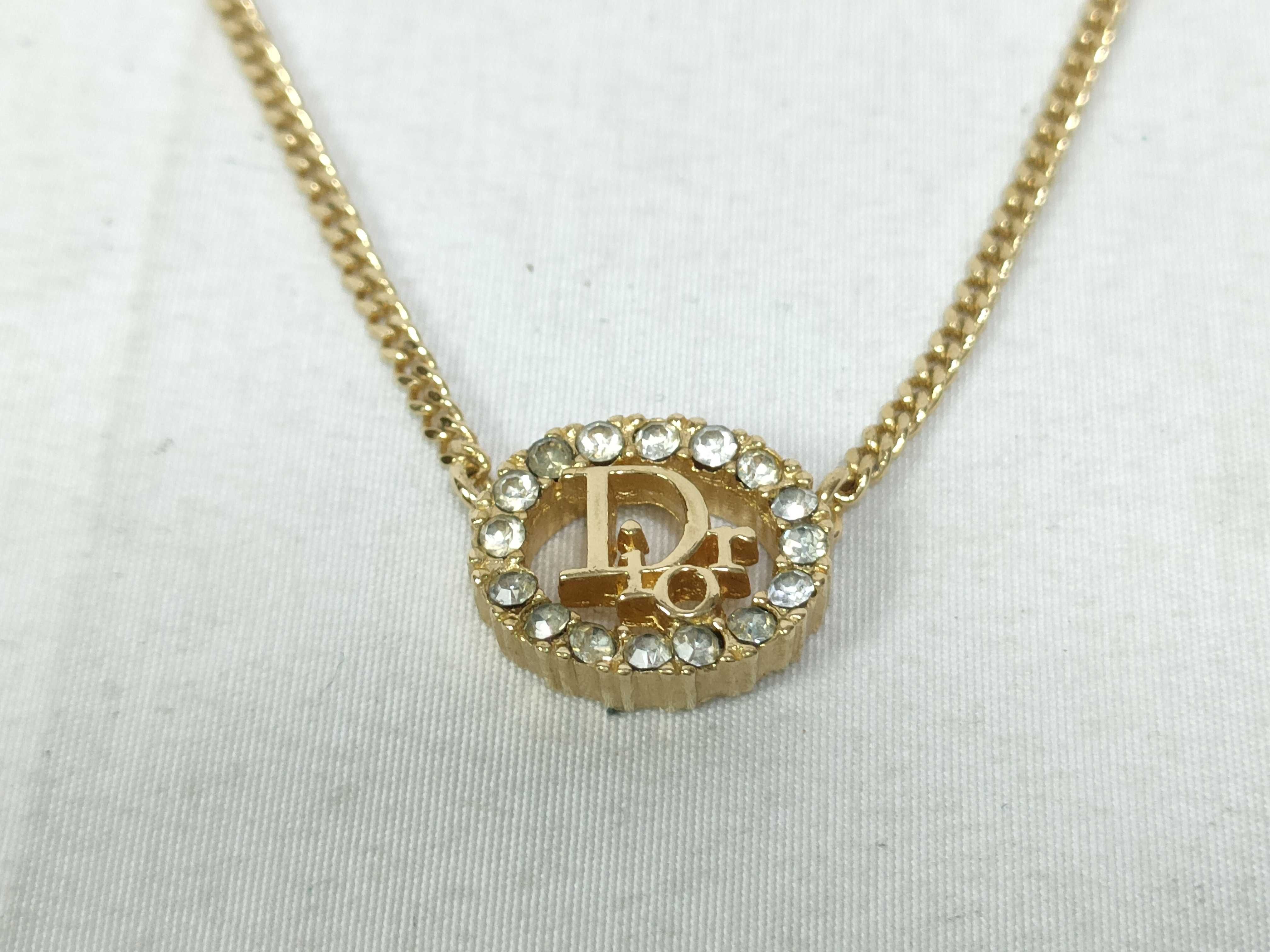 Rhinestone Necklace — view 2