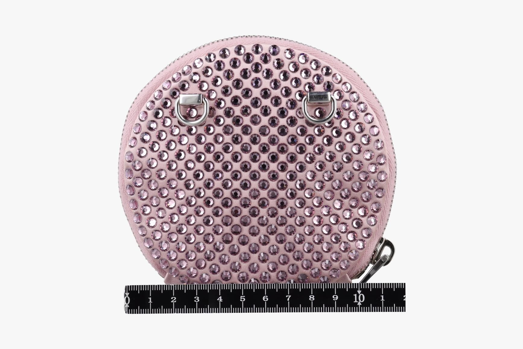 Crystal Round Silk x Rhinestone Pink — view 2