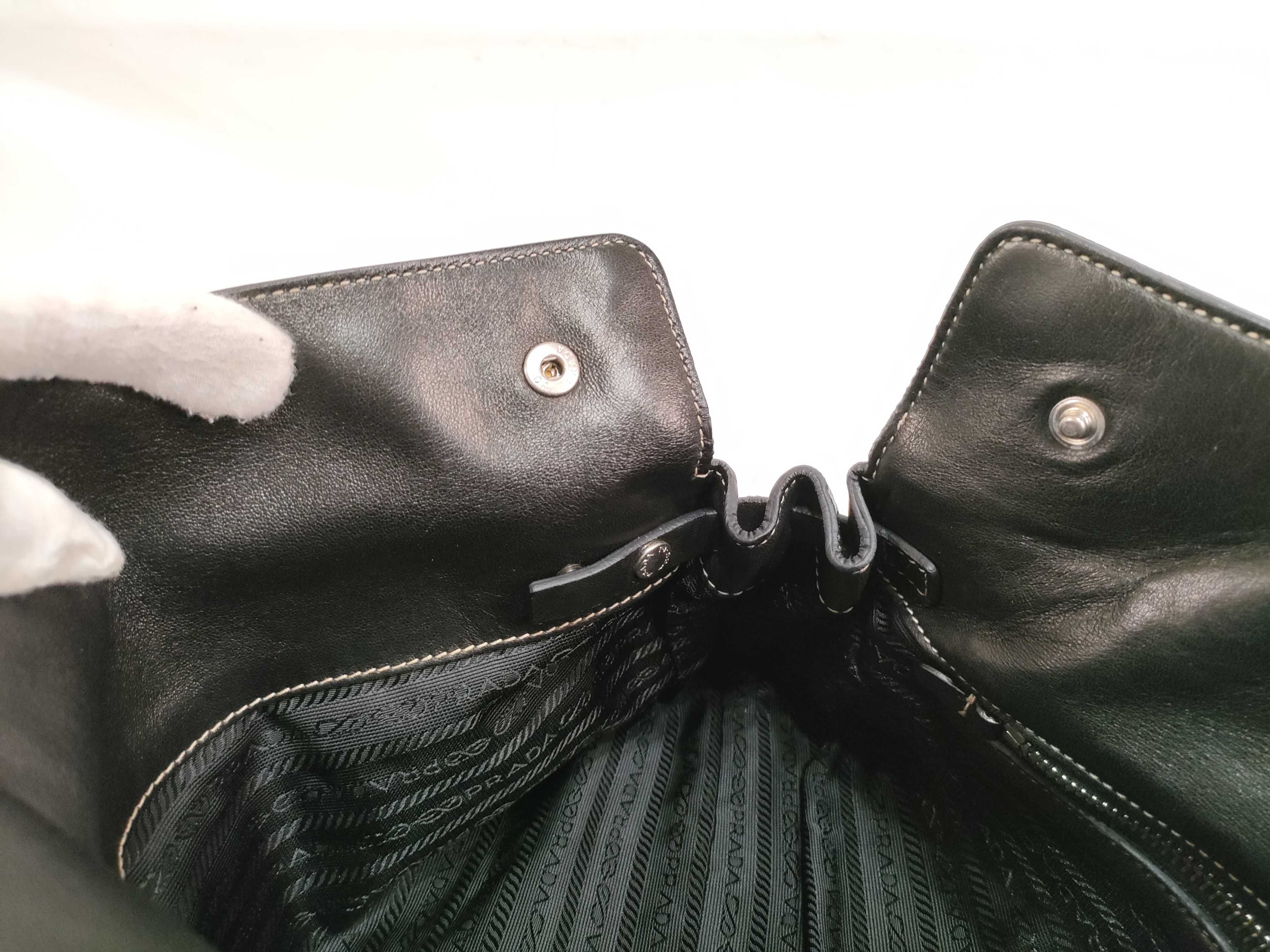 Tote Bag, Leather, Side Logo Plate, Handbag — view 15