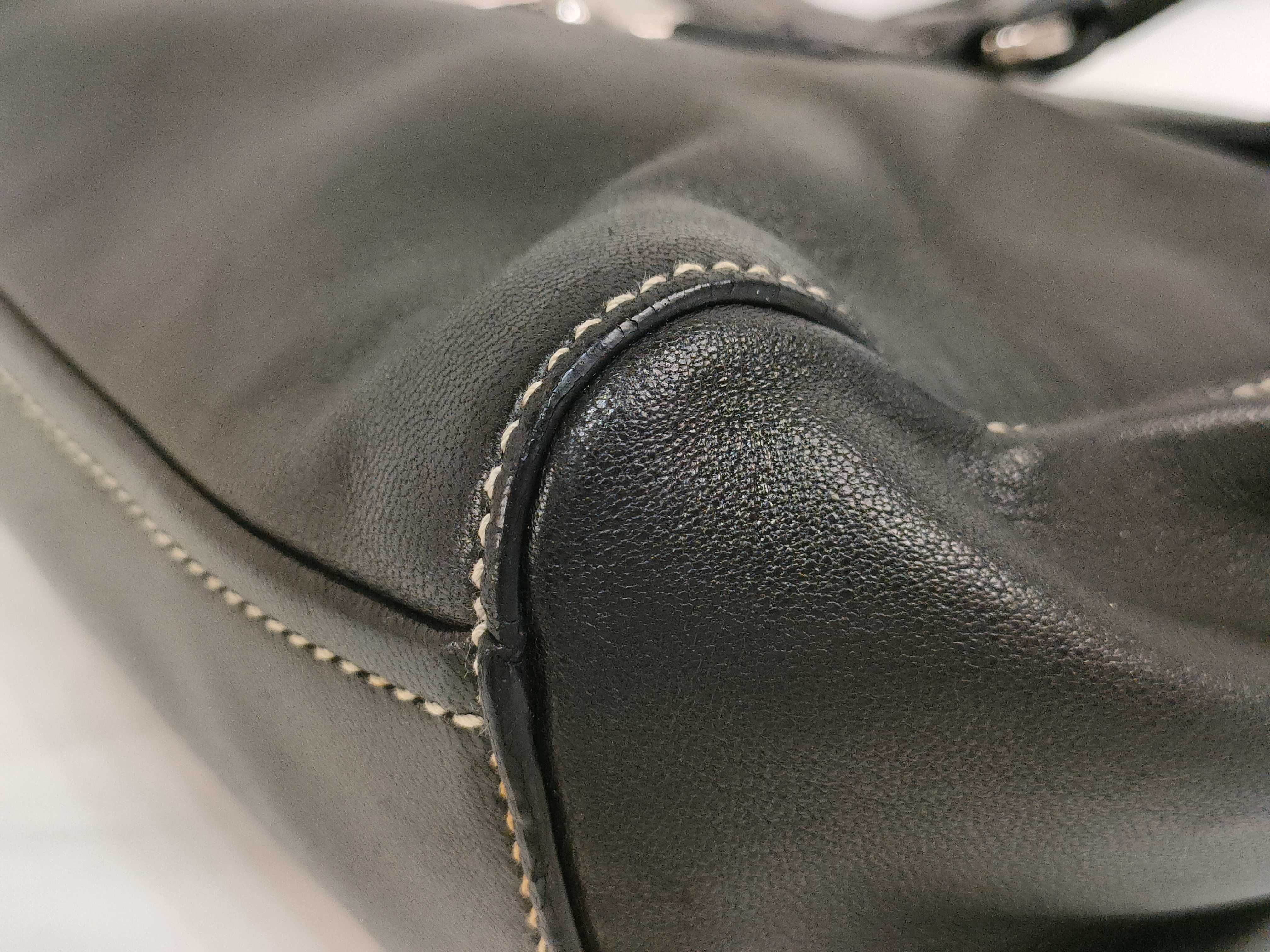 Tote Bag, Leather, Side Logo Plate, Handbag — view 6