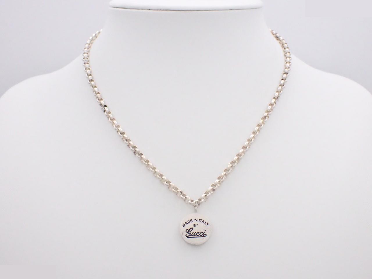 necklace, silver, chain approximately 43cm, 925 sterling silver, 21.0g — view 3