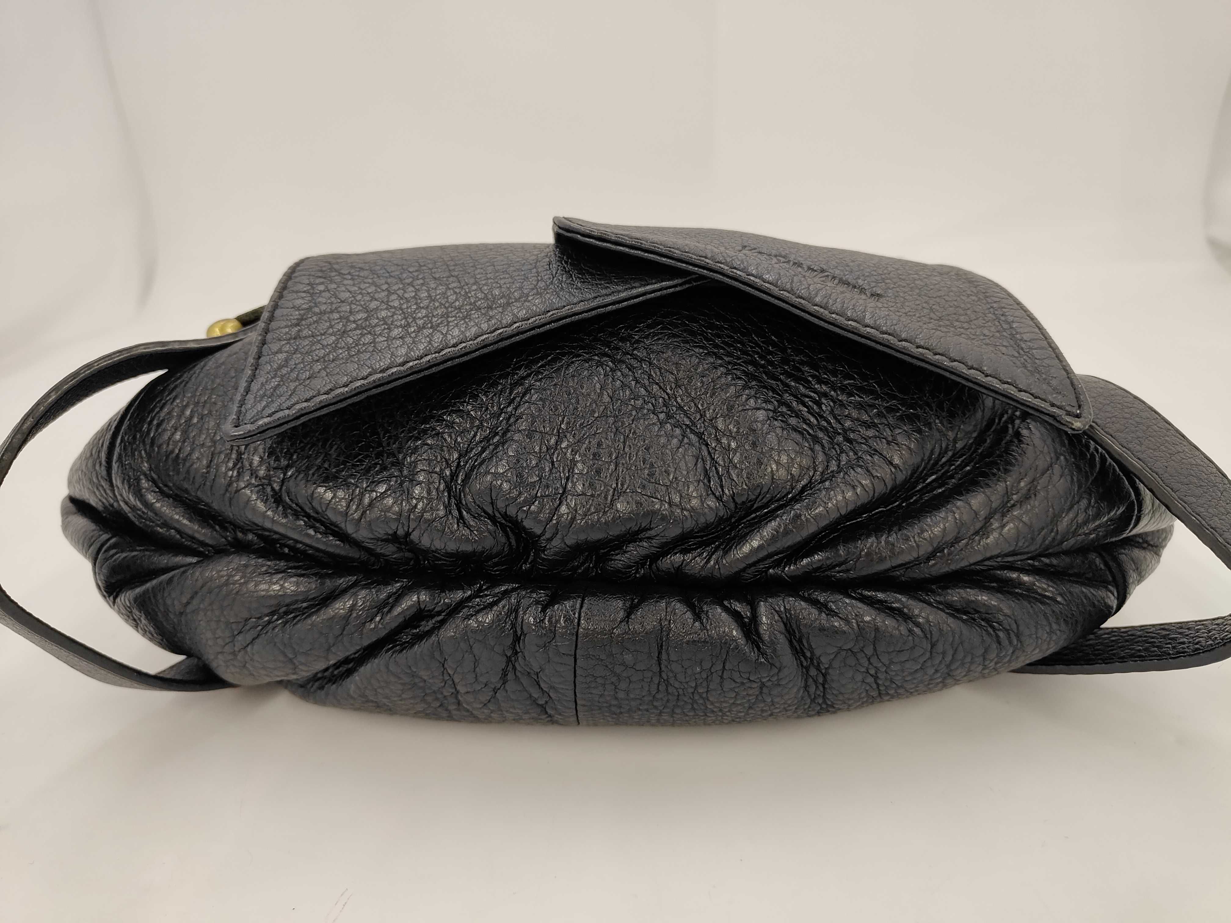 shoulder bag, leather, black. — view 7