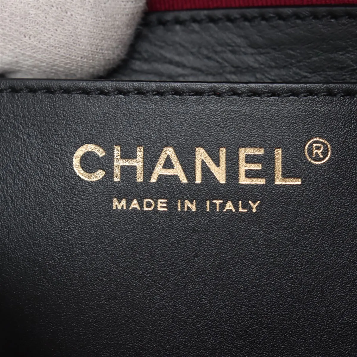 [Individually wrapped] Chanel Matelasse caviar skin chain backpack black gold hardware NN380549 random plate — view 10
