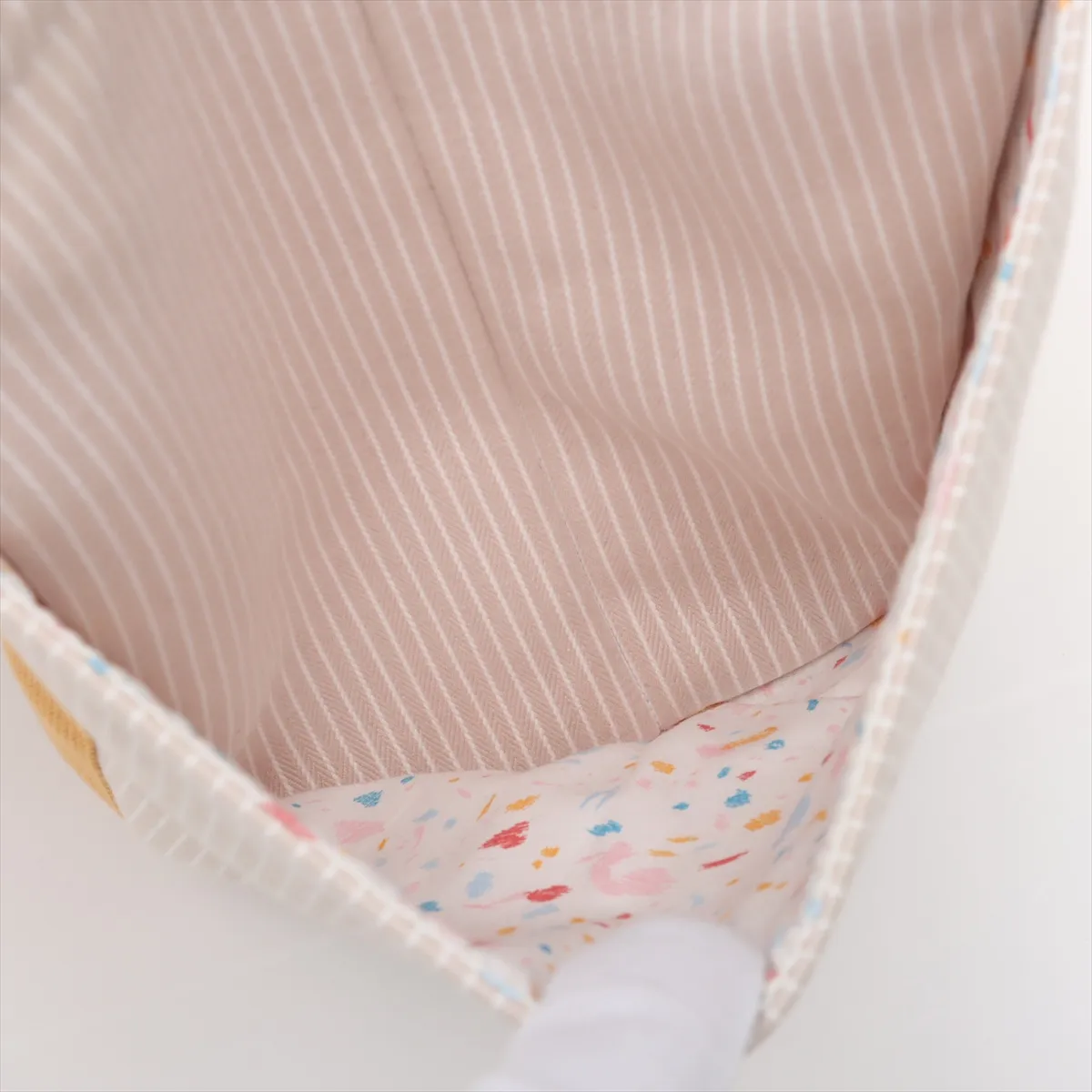 Pass Canvas Beige Silver Hardware — view 11