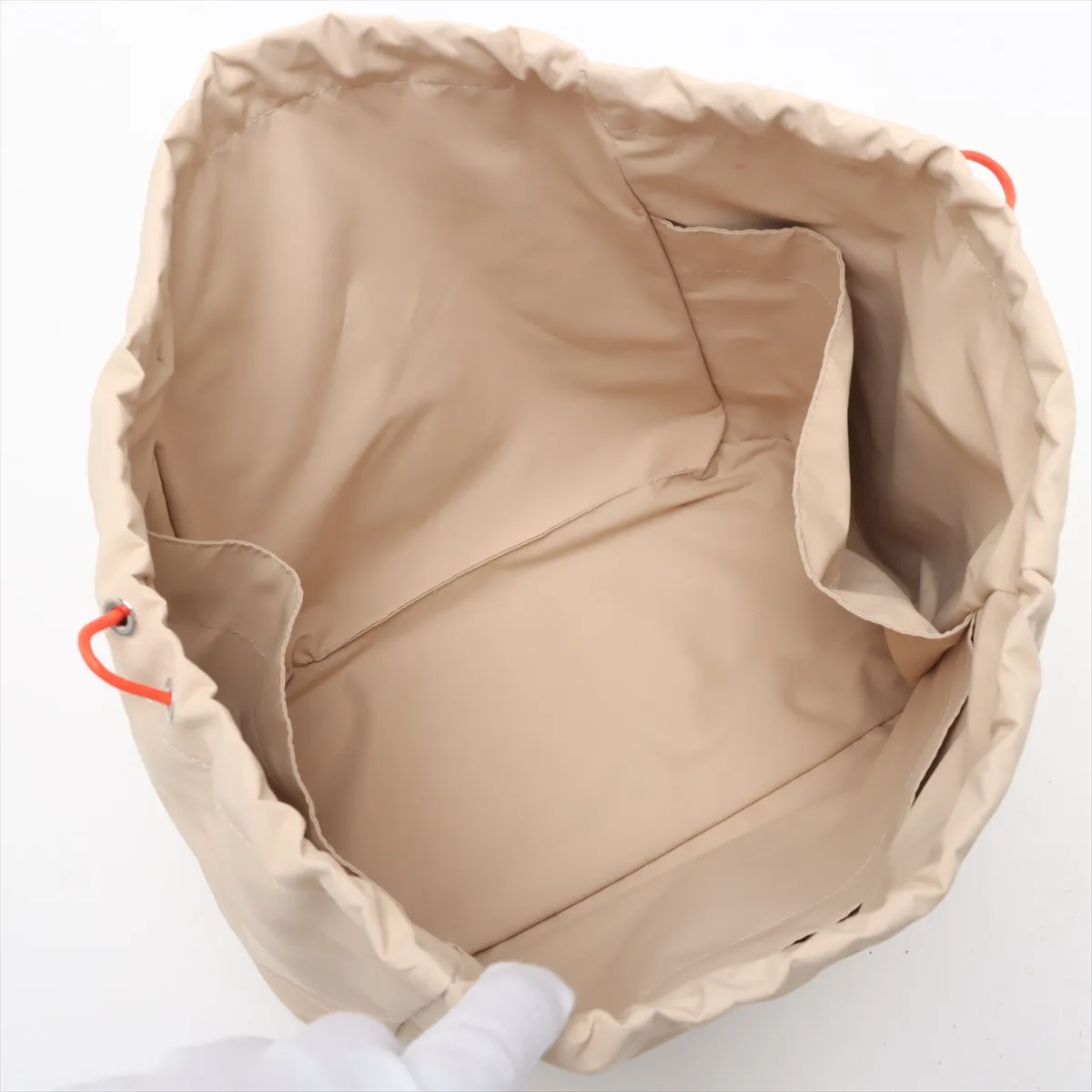 Pass Canvas Beige Silver Hardware — view 12