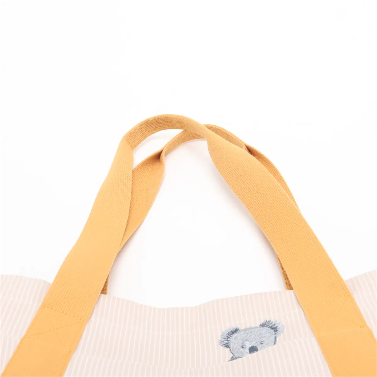 Pass Canvas Beige Silver Hardware — view 6