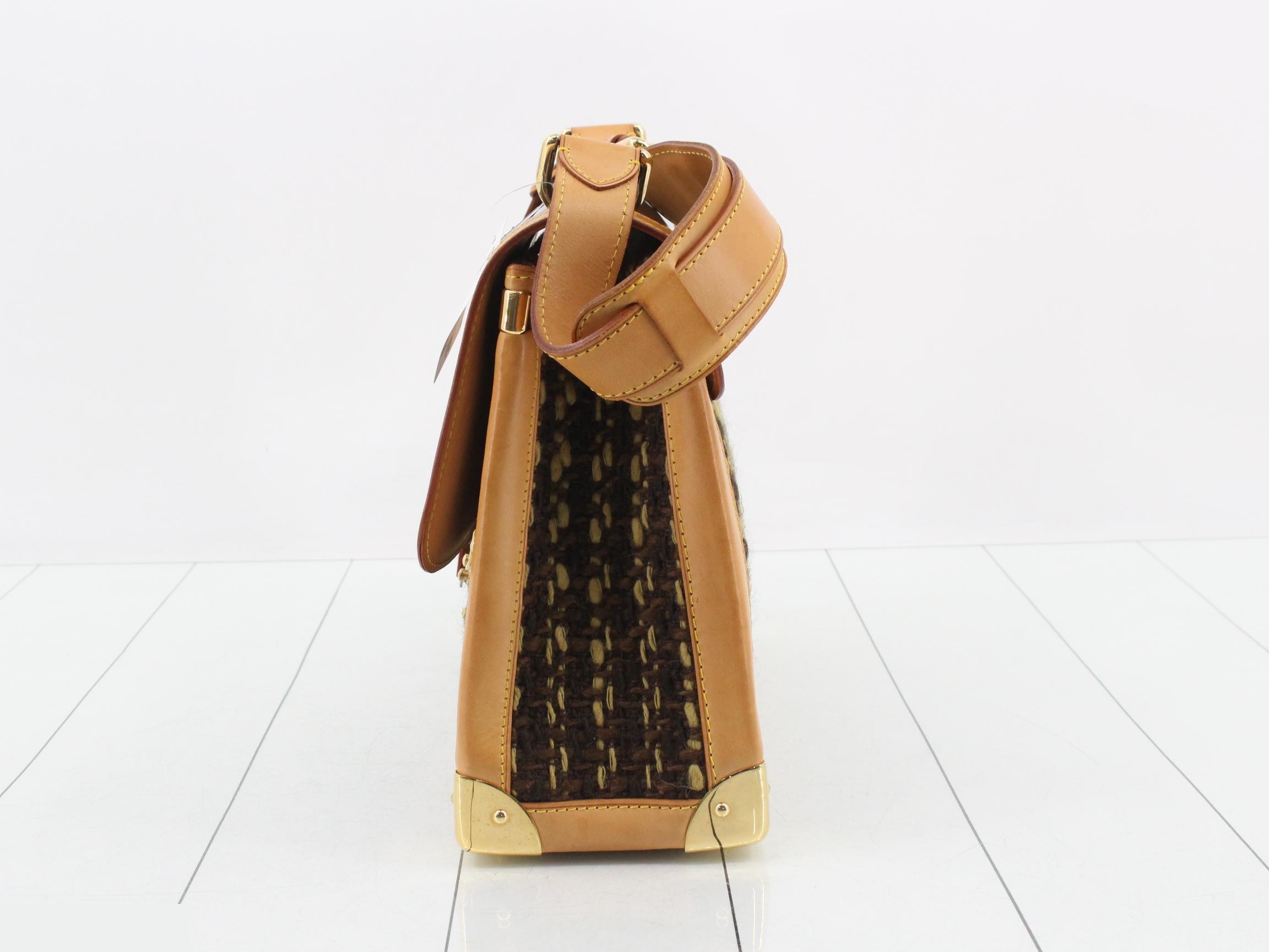 Tweedy Zip Shoulder Bag — view 3